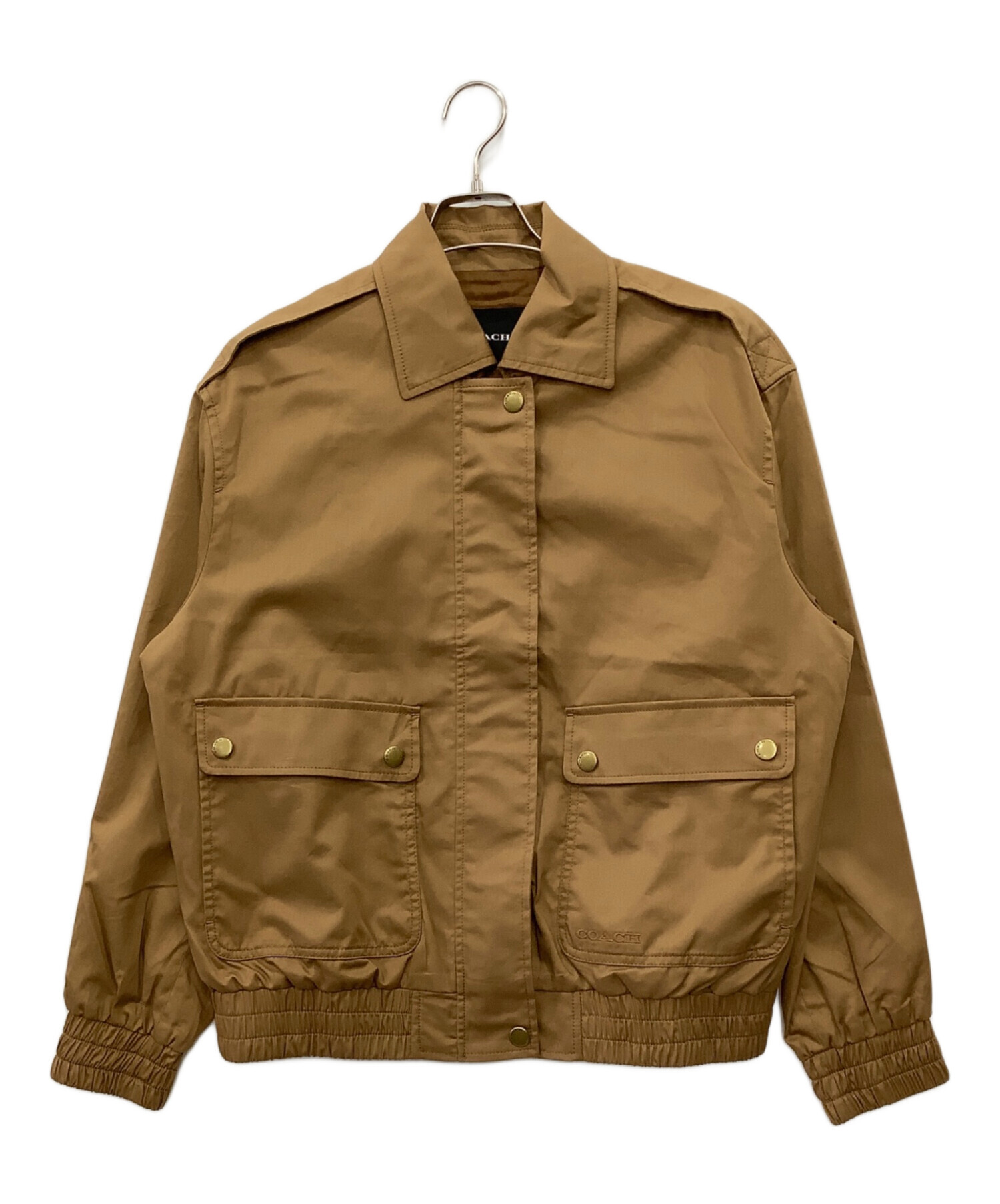 中古・古着通販】COACH (コーチ) スナップフロントハリントンボンバー 