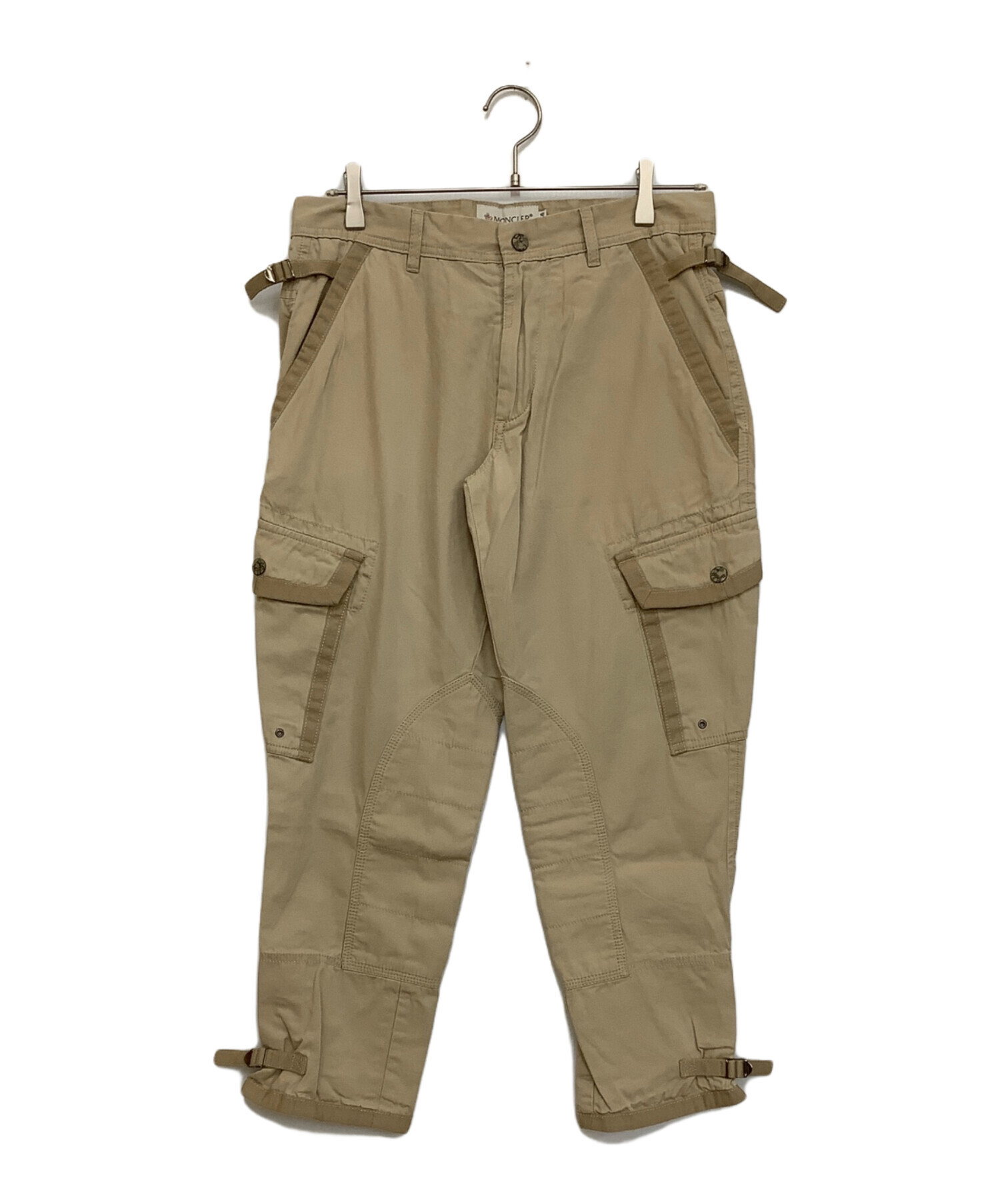 中古・古着通販】MONCLER (モンクレール) パンツ ベージュ サイズ:46 