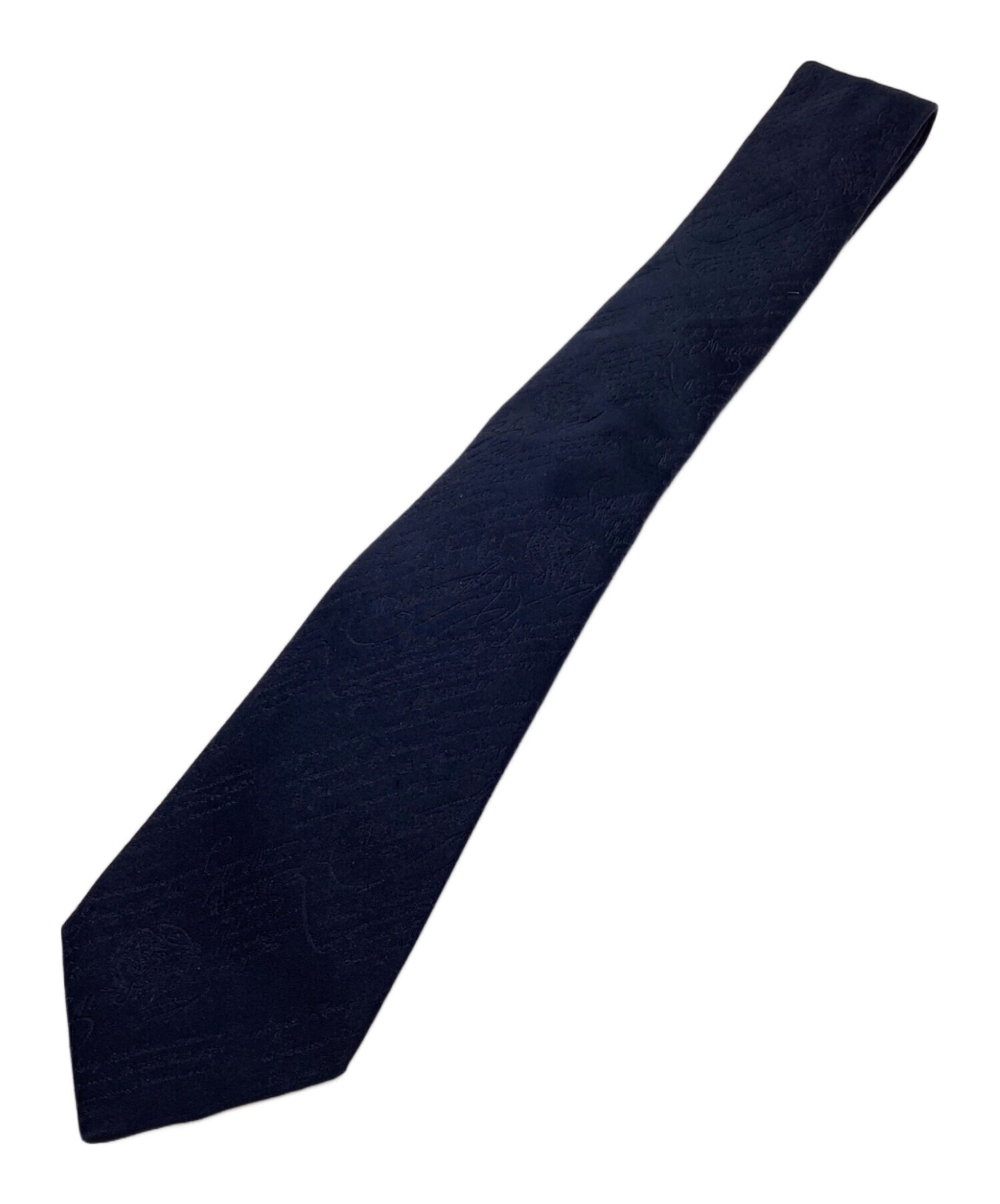 中古・古着通販】Berluti (ベルルッティ) ネクタイ ネイビー サイズ