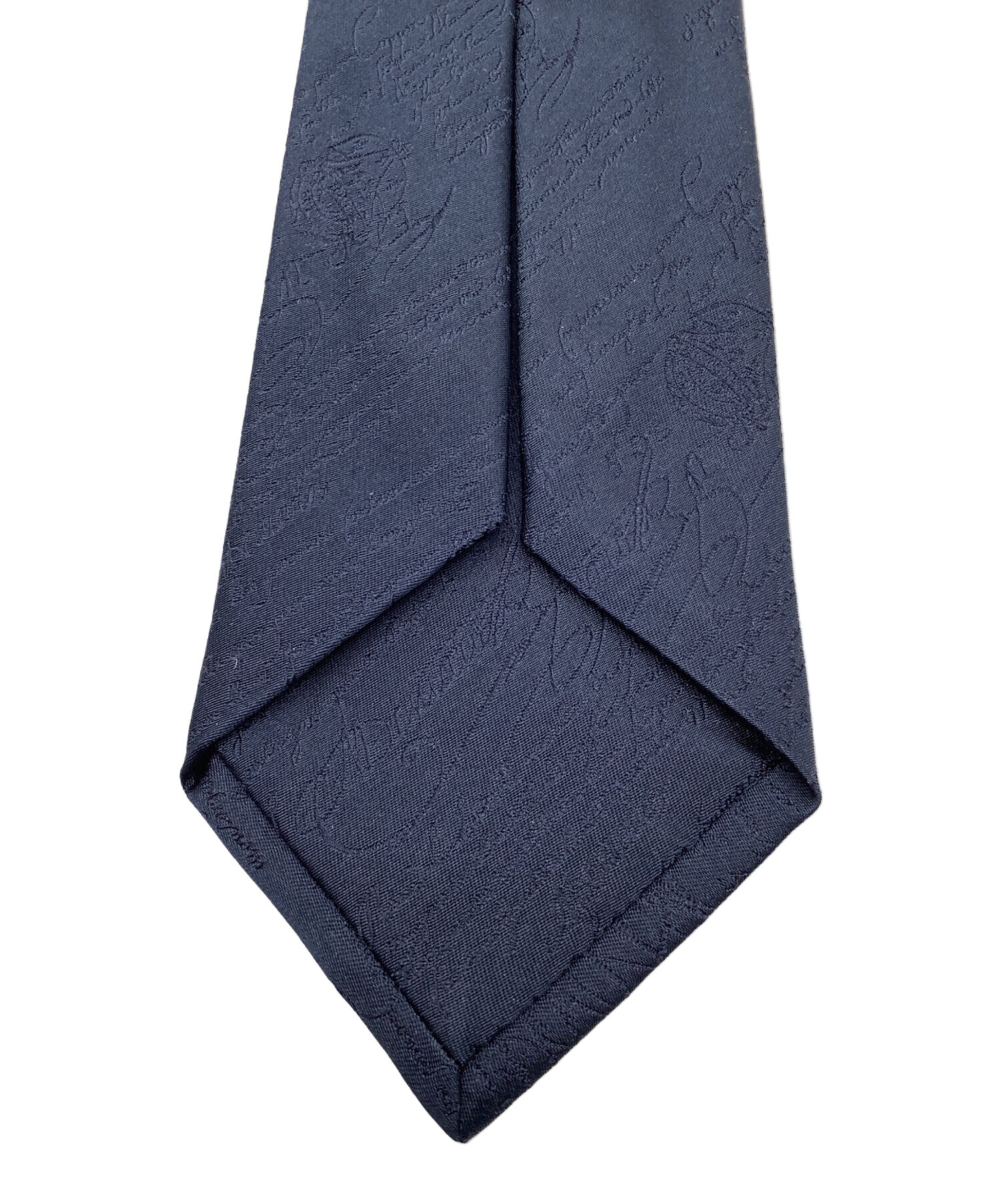 中古・古着通販】Berluti (ベルルッティ) ネクタイ ネイビー サイズ 