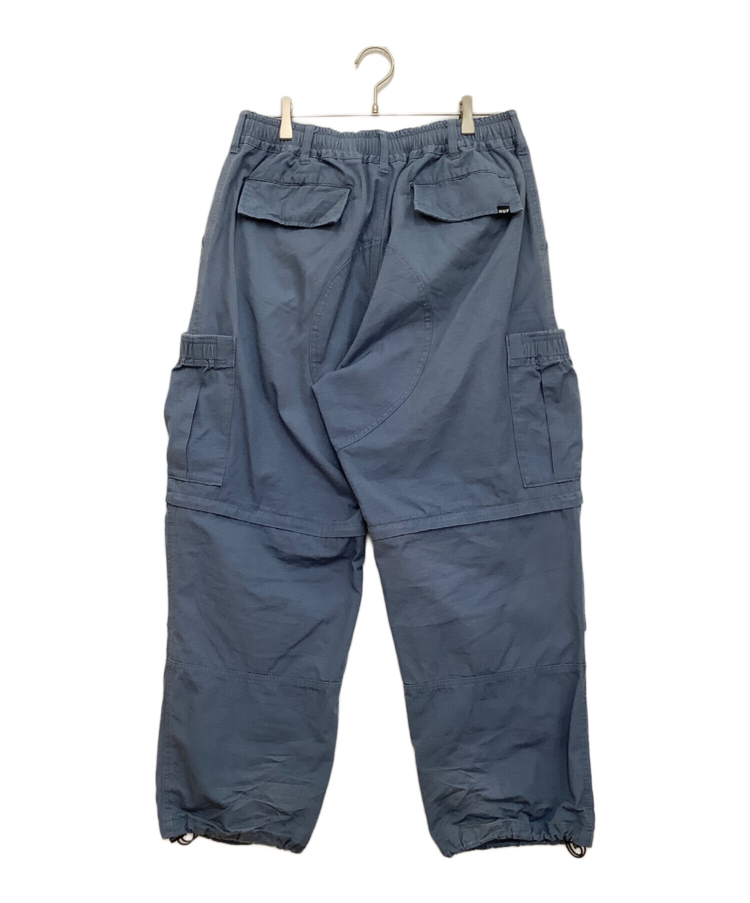 中古・古着通販】HUF (ハフ) イージーカーゴパンツ ブルー サイズ:M