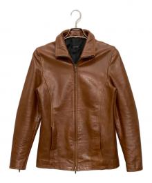 SCHAFFEN シャッフェン　ホースレザー　テーラードジャケット サイズ4 中古・古着通販】schaffen (シャッフェン) ホースレザー