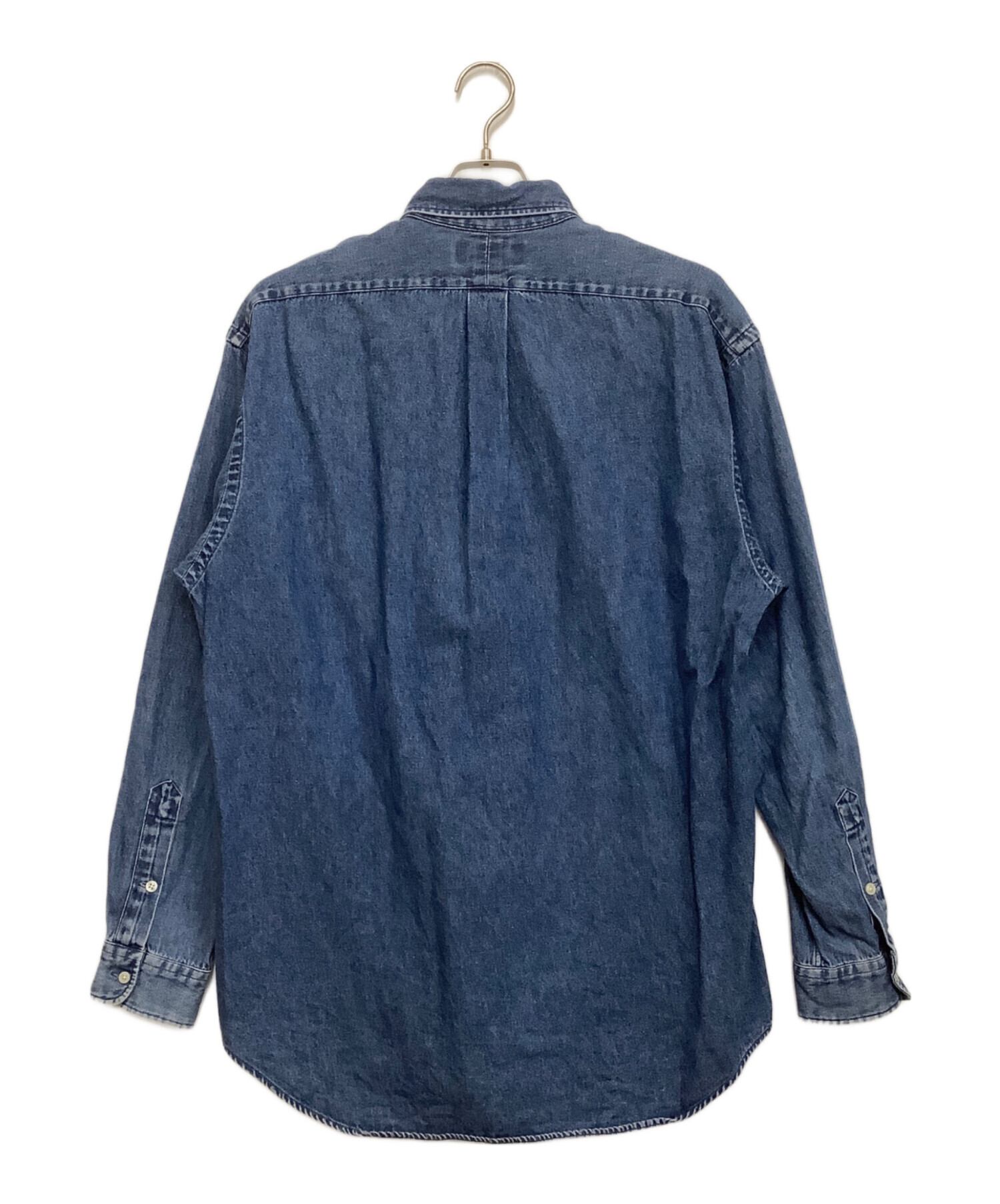 中古・古着通販】RALPH LAUREN (ラルフローレン) デニムシャツ ブルー