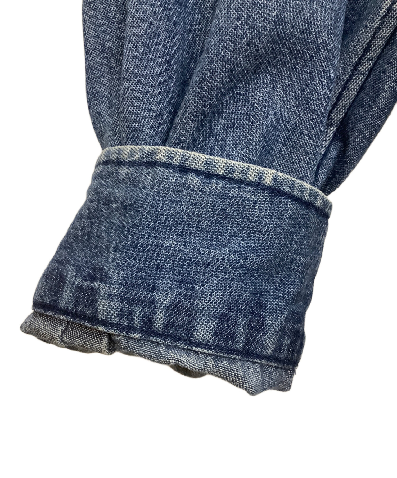 中古・古着通販】RALPH LAUREN (ラルフローレン) デニムシャツ ブルー