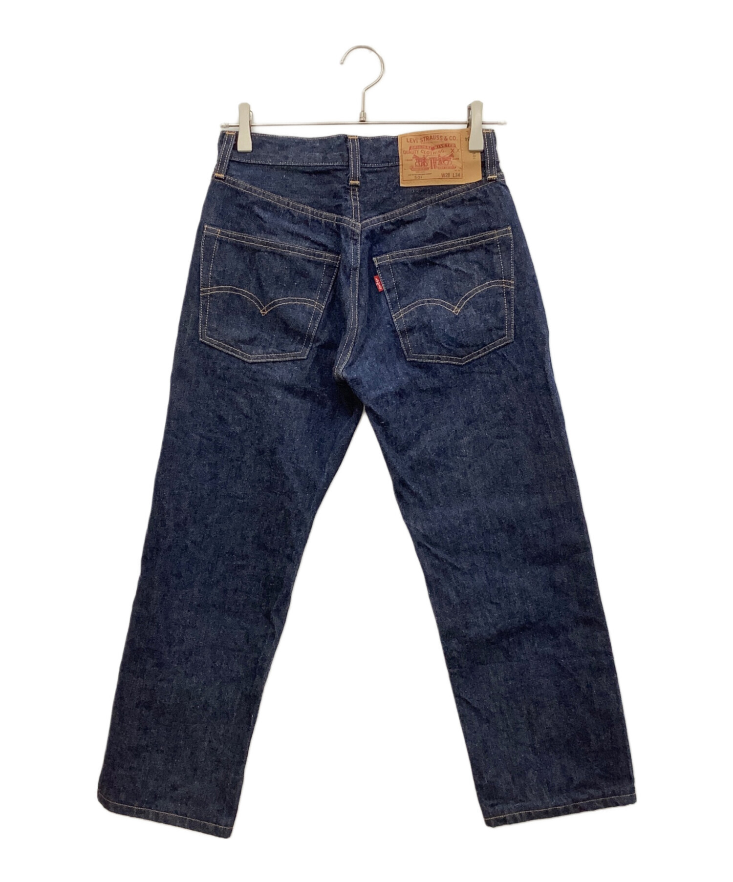 JONES WEAR デニムパンツ W28 レディース ブルー コットン メキシコ製 