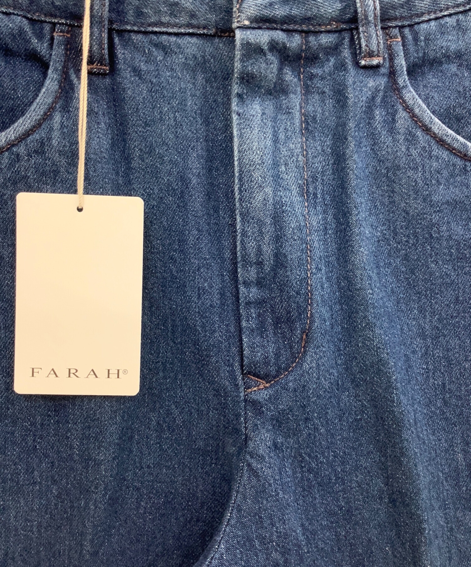 中古・古着通販】FARAH (ファーラー) フレアデニムパンツ インディゴ