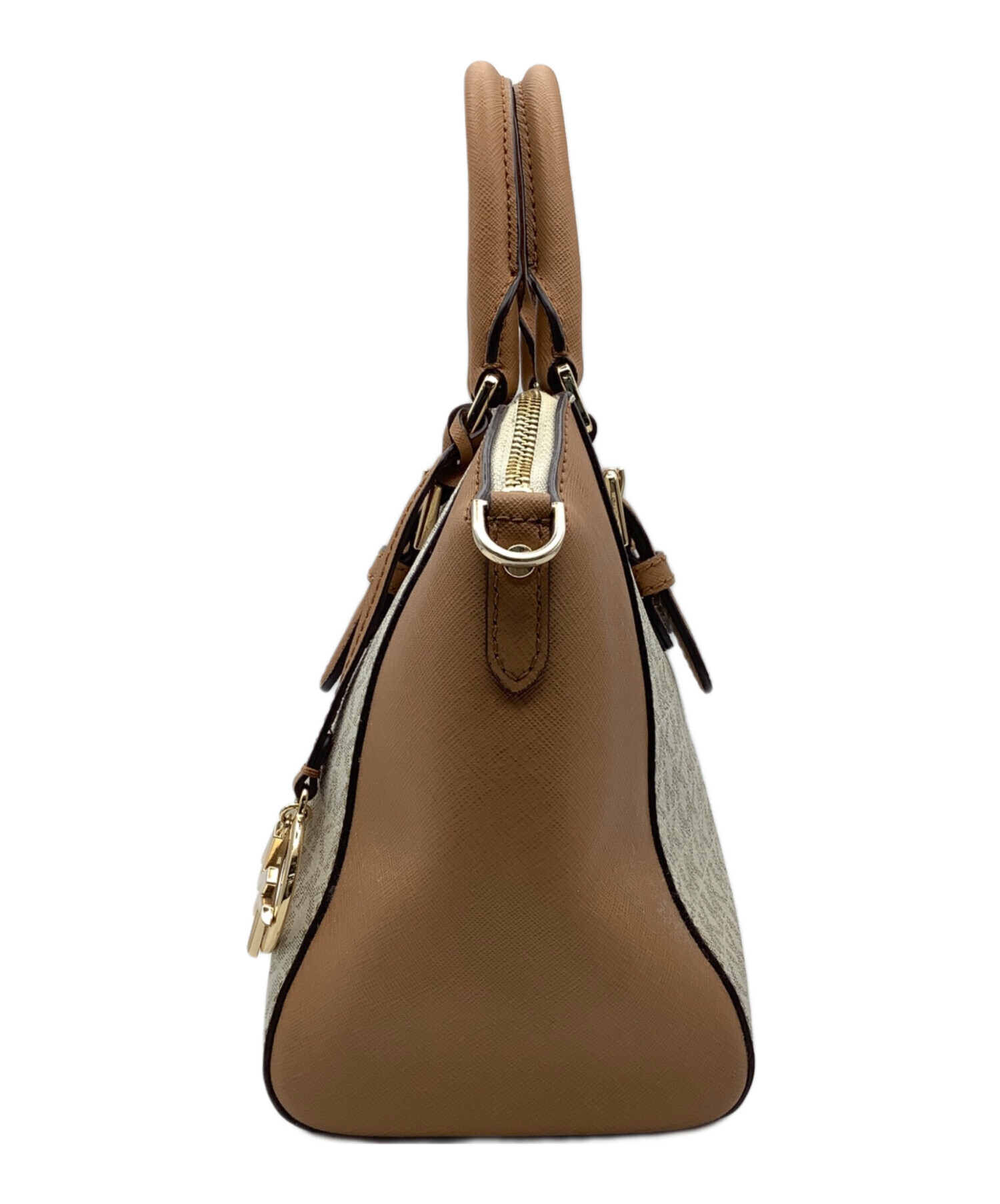 中古・古着通販】MICHAEL KORS (マイケルコース) ハンドバッグ グレー 