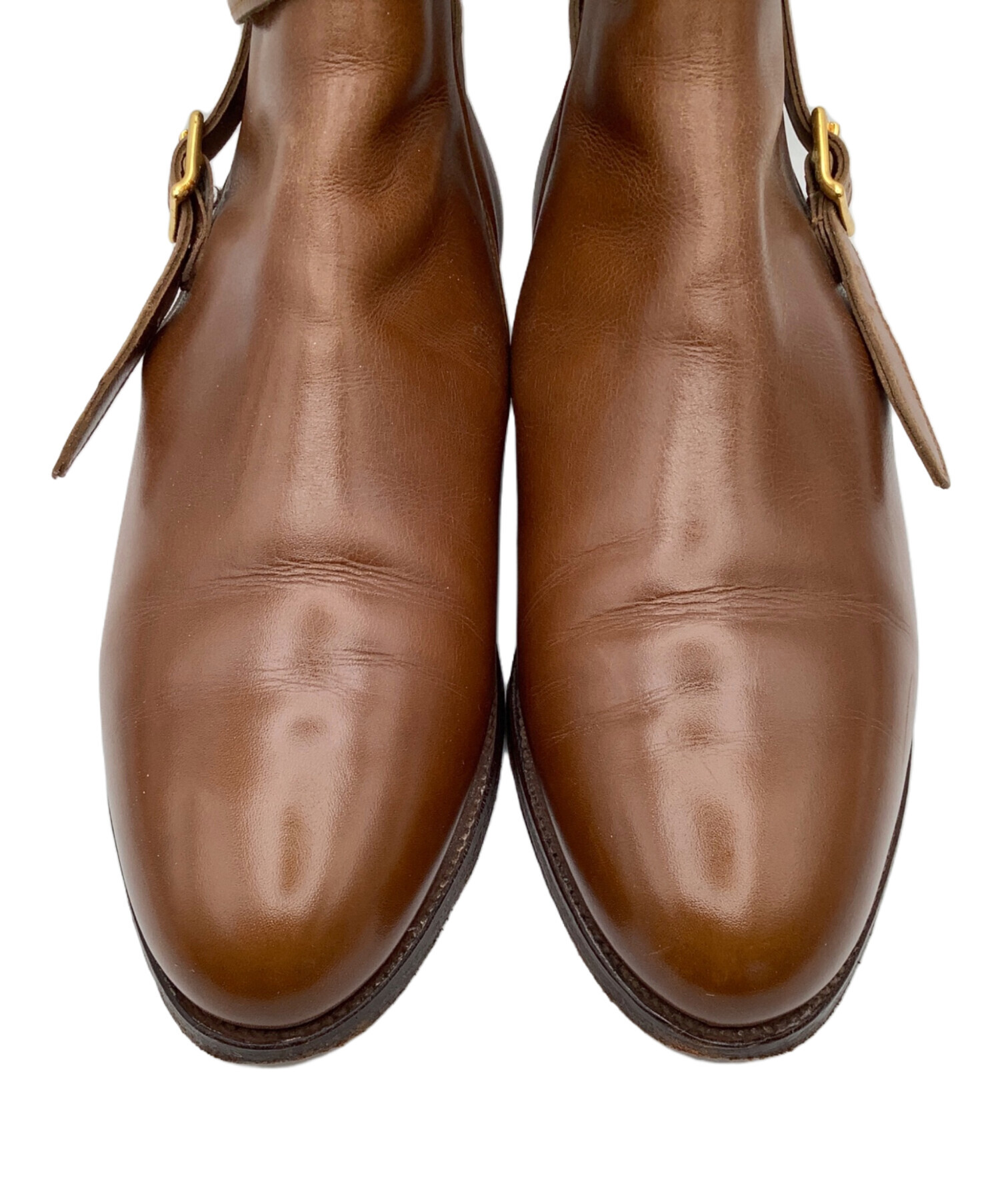 中古・古着通販】JOHN LOBB (ジョンロブ) ジョッパーブーツ ベージュ