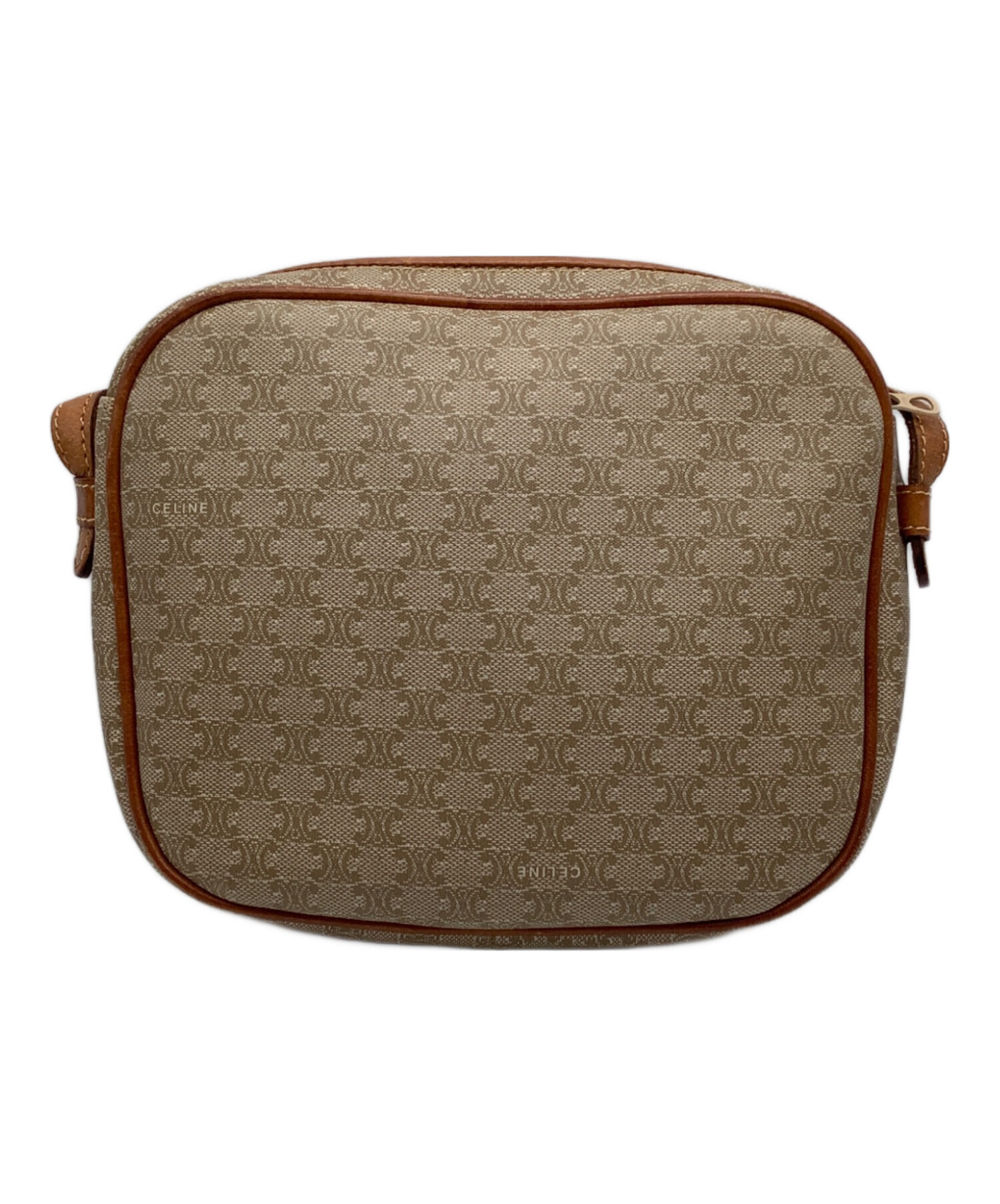 中古・古着通販】CELINE (セリーヌ) マカダム柄ショルダーポシェット