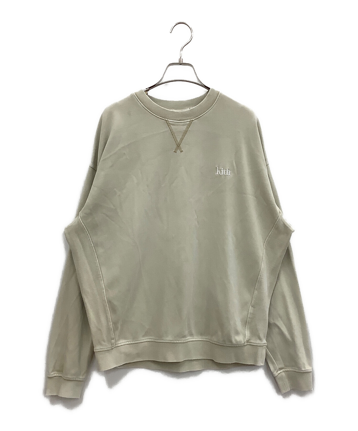 中古・古着通販】KITH (キス) ロングカットソー ベージュ サイズ:M 