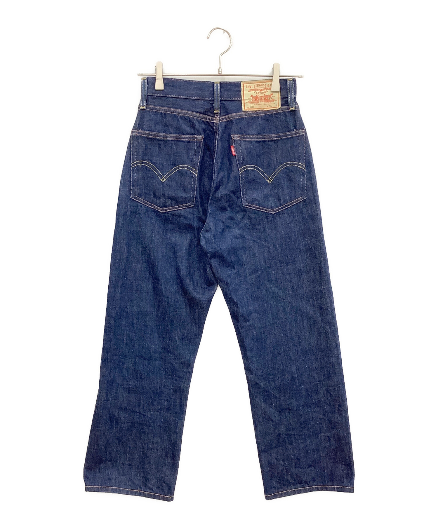 中古・古着通販】LEVI'S (リーバイス) 701デニムパンツ ネイビー