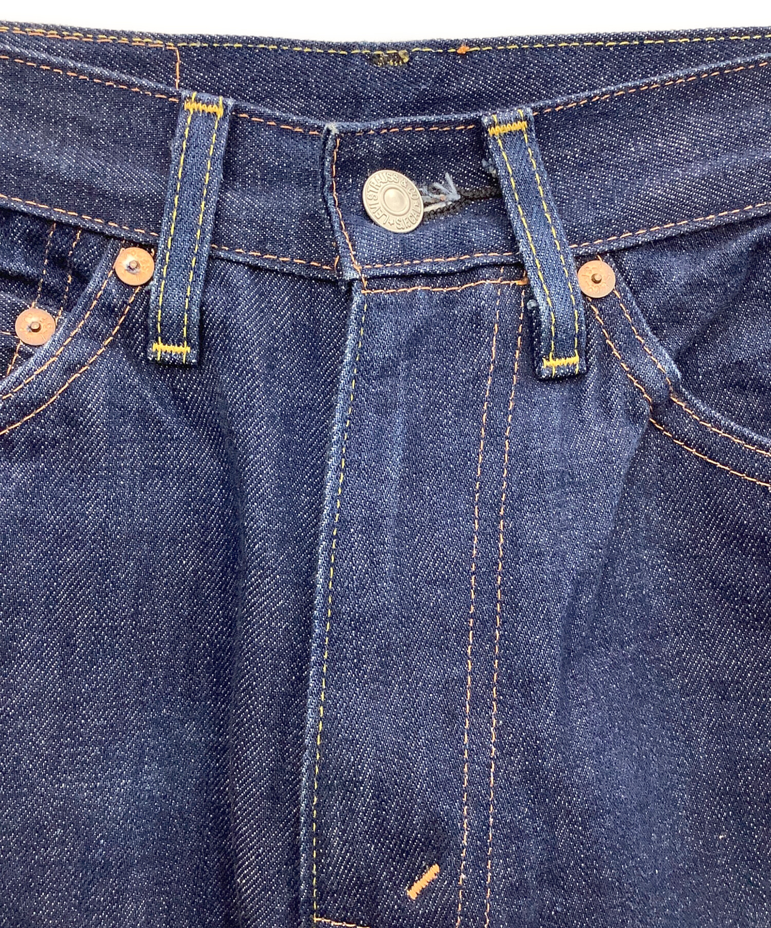 中古・古着通販】LEVI'S (リーバイス) 701デニムパンツ ネイビー