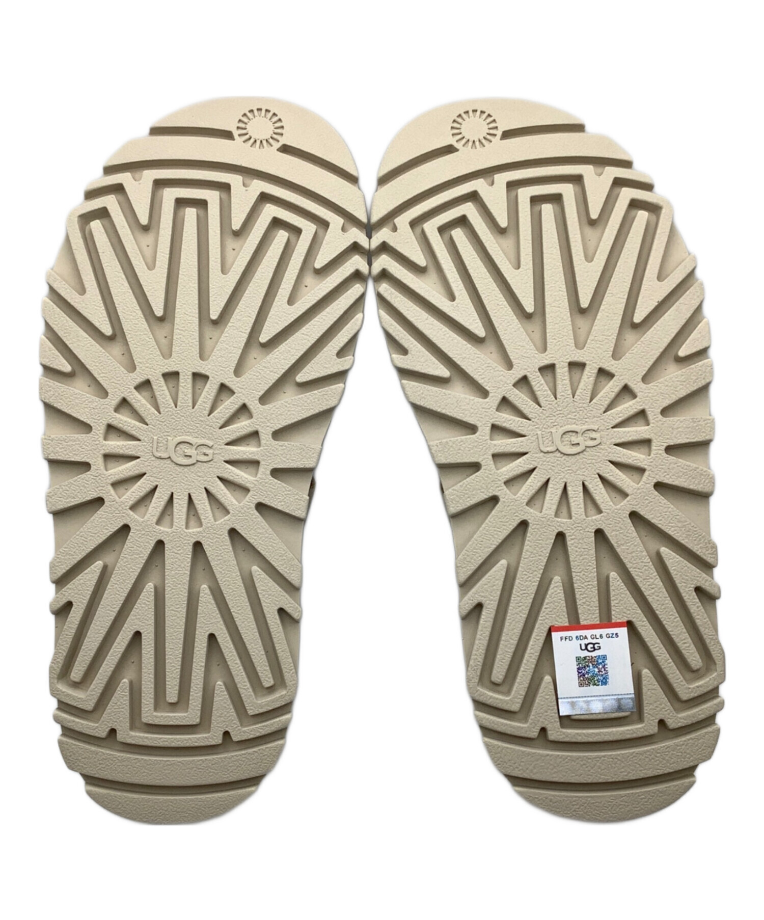 中古・古着通販】UGG (アグ) サンダル ベージュ サイズ:23｜ブランド