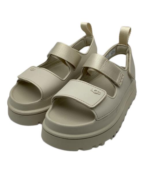 中古・古着通販】UGG (アグ) サンダル ベージュ サイズ:23｜ブランド