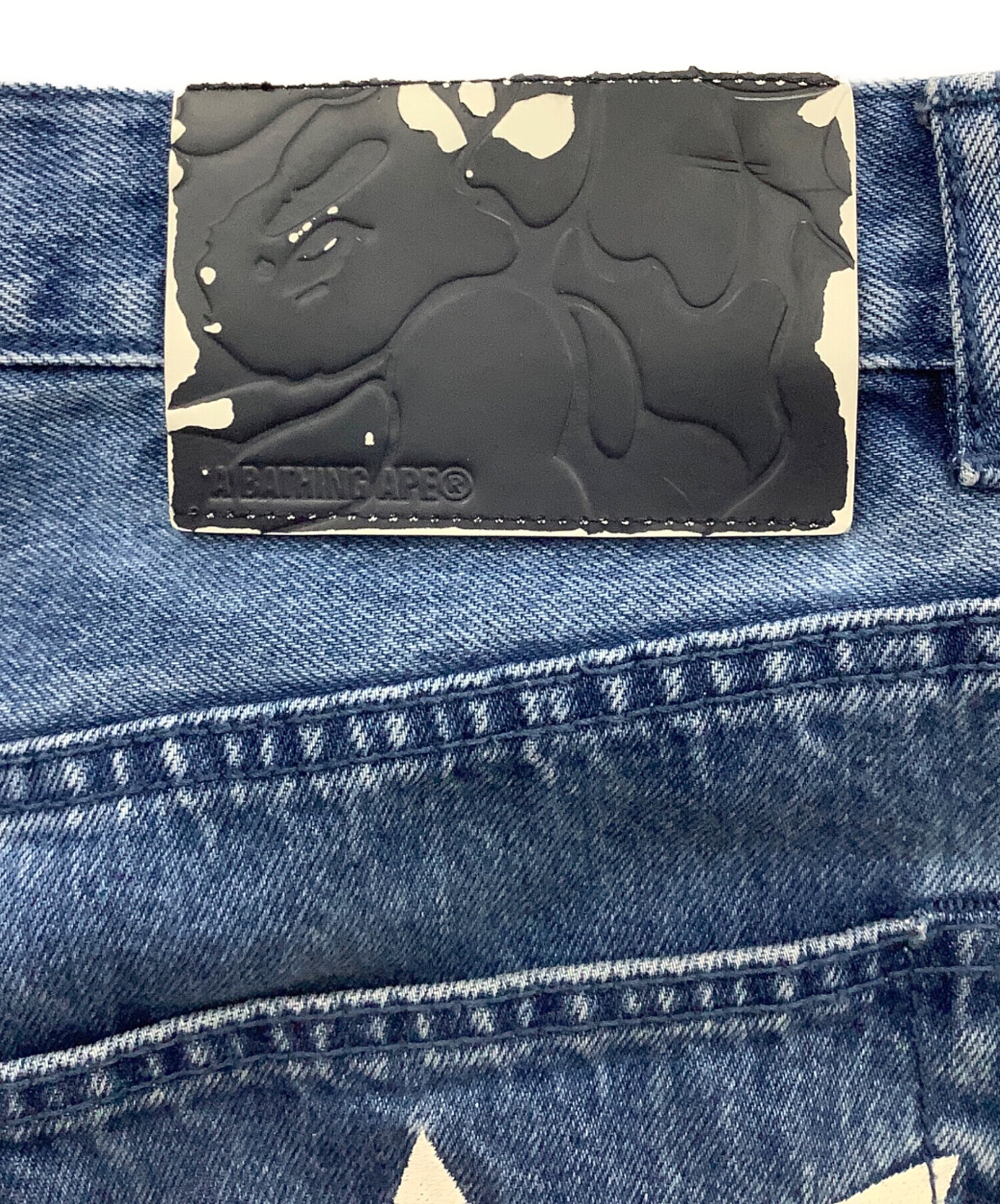 中古・古着通販】A BATHING APE (ア ベイシング エイプ) デニムパンツ