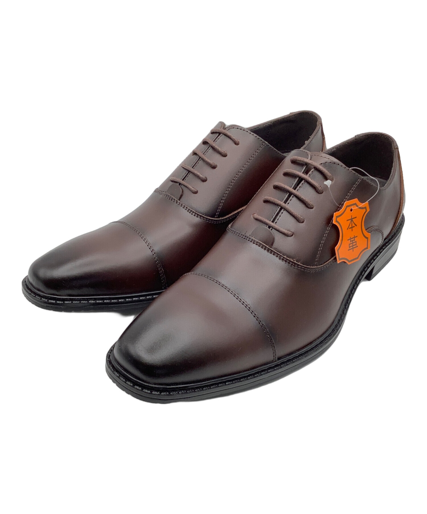 中古・古着通販】TETE HOMME (テット オム) ドレスシューズ ブラウン 