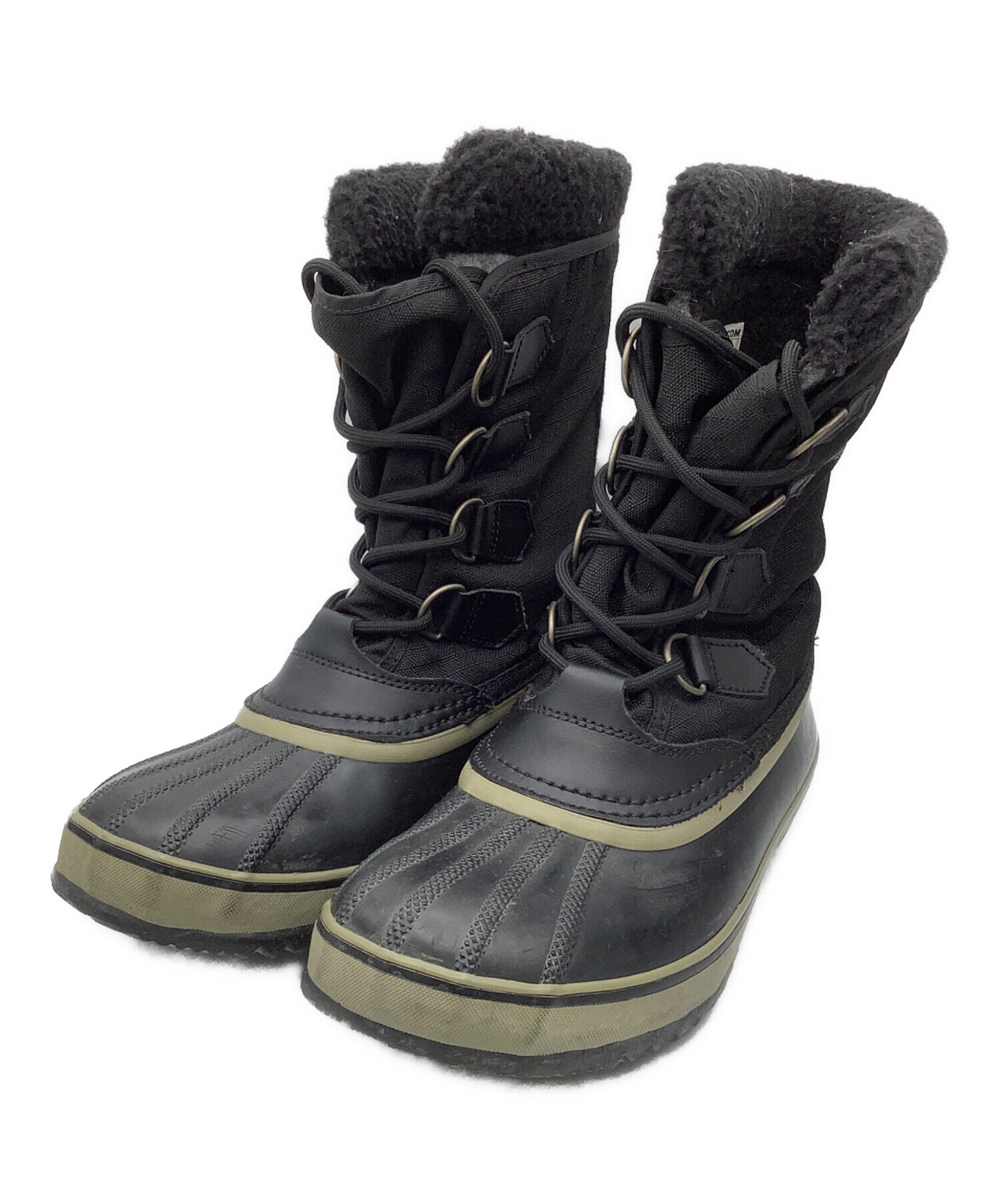 中古・古着通販】SOREL (ソレル) スノーブーツ ブラック サイズ:25