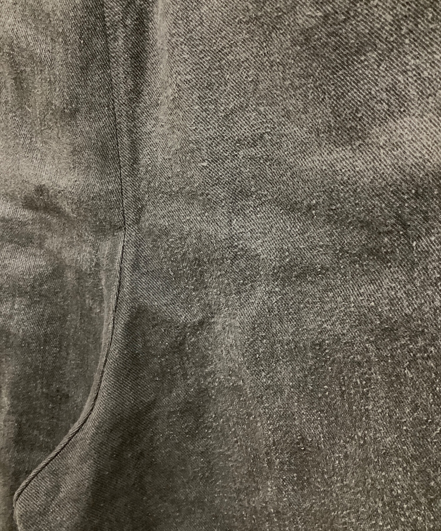 最終価格】NEAT Gray 2tuck slacks サイズ44 中古・古着通販】NEAT