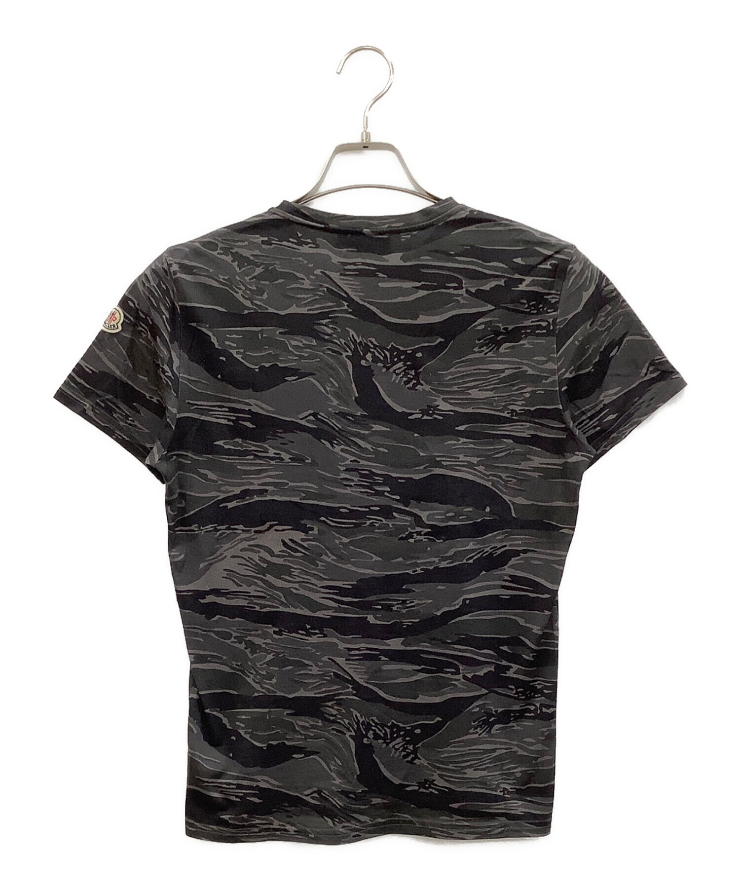 中古・古着通販】MONCLER (モンクレール) 半袖カットソー グレー 