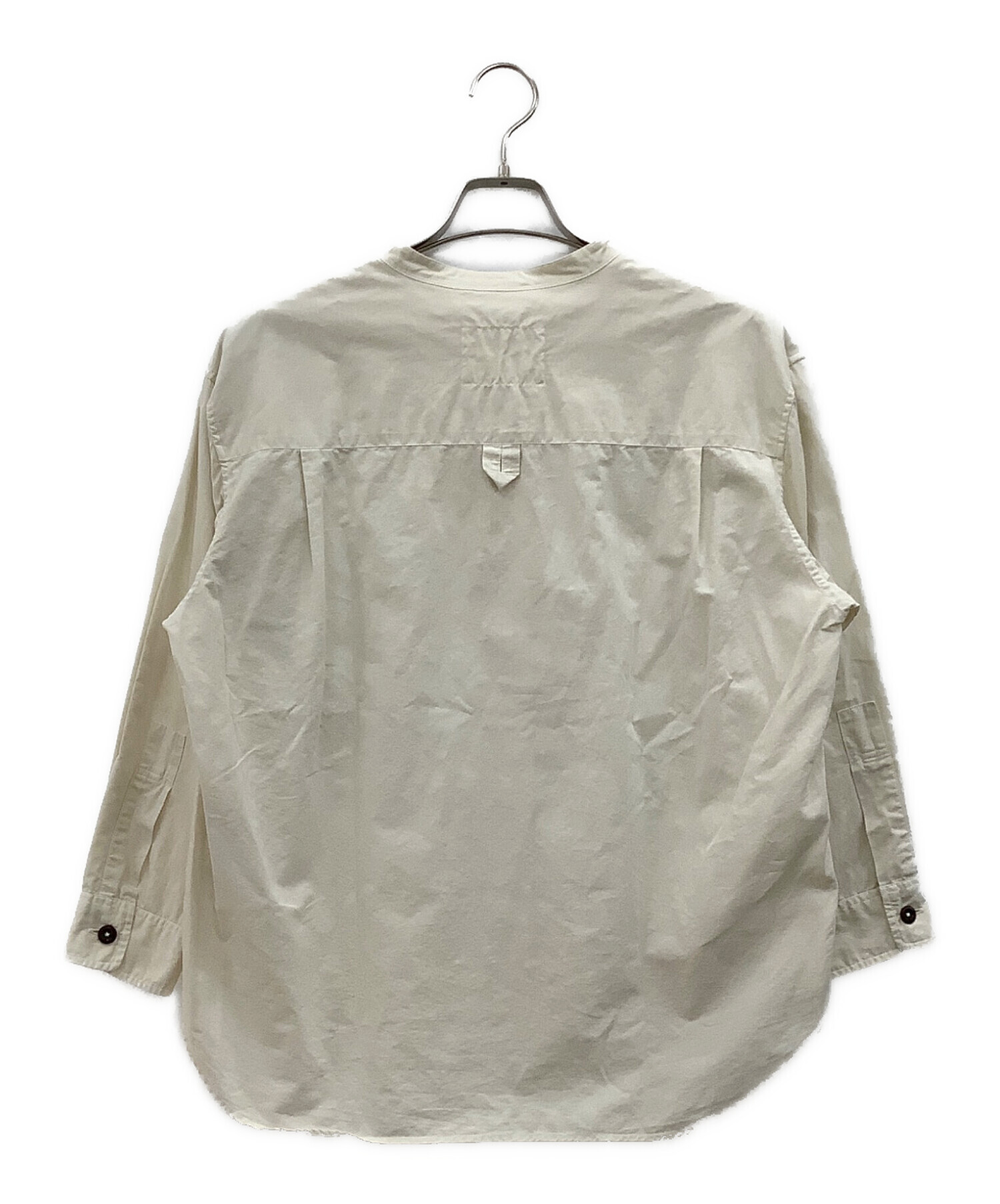 中古・古着通販】MHL (エムエイチエル) 長袖シャツ ホワイト サイズ:2