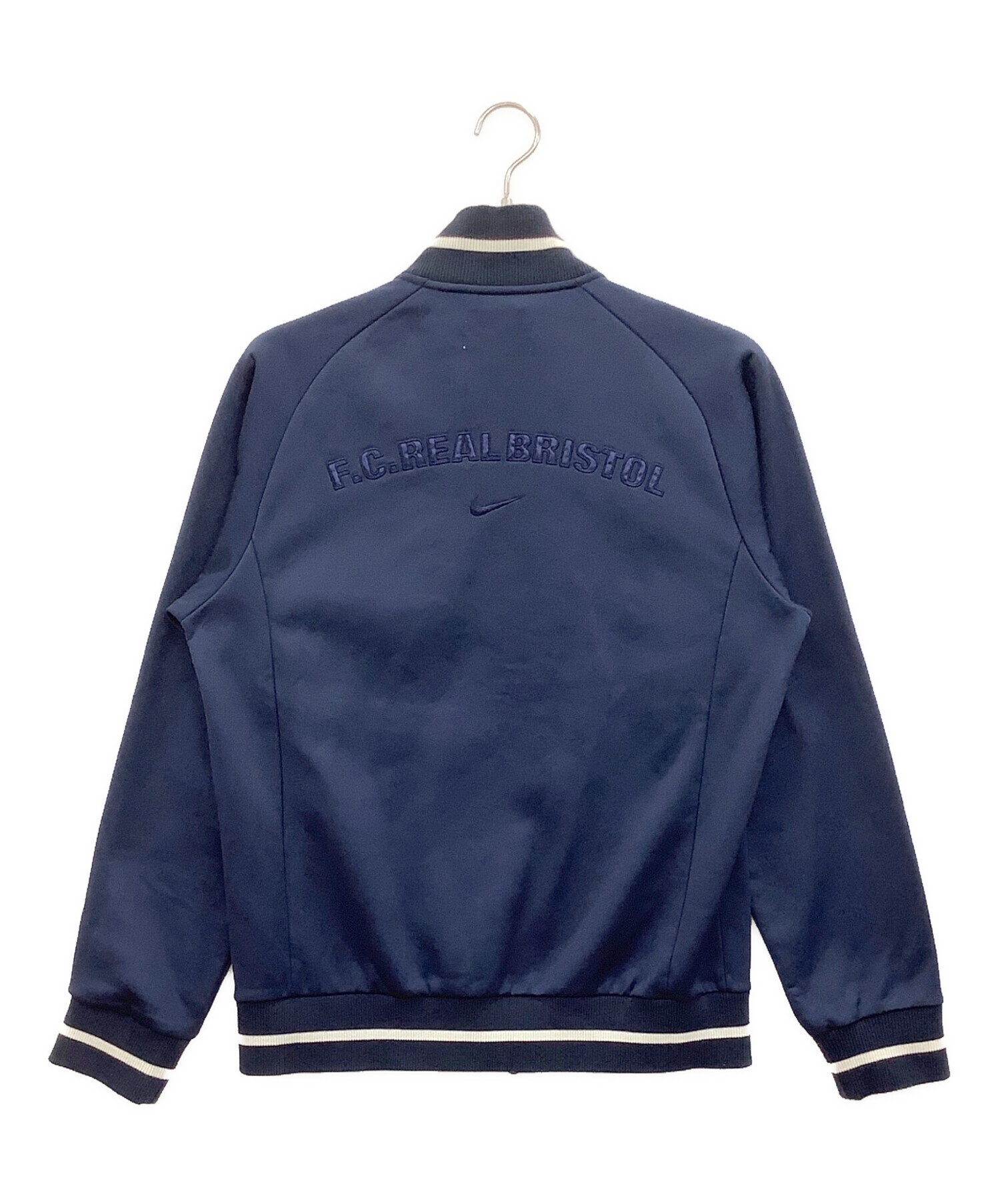 FCRBナイキジャケット Lサイズ Nike fcrb ファー付きレザージャケット