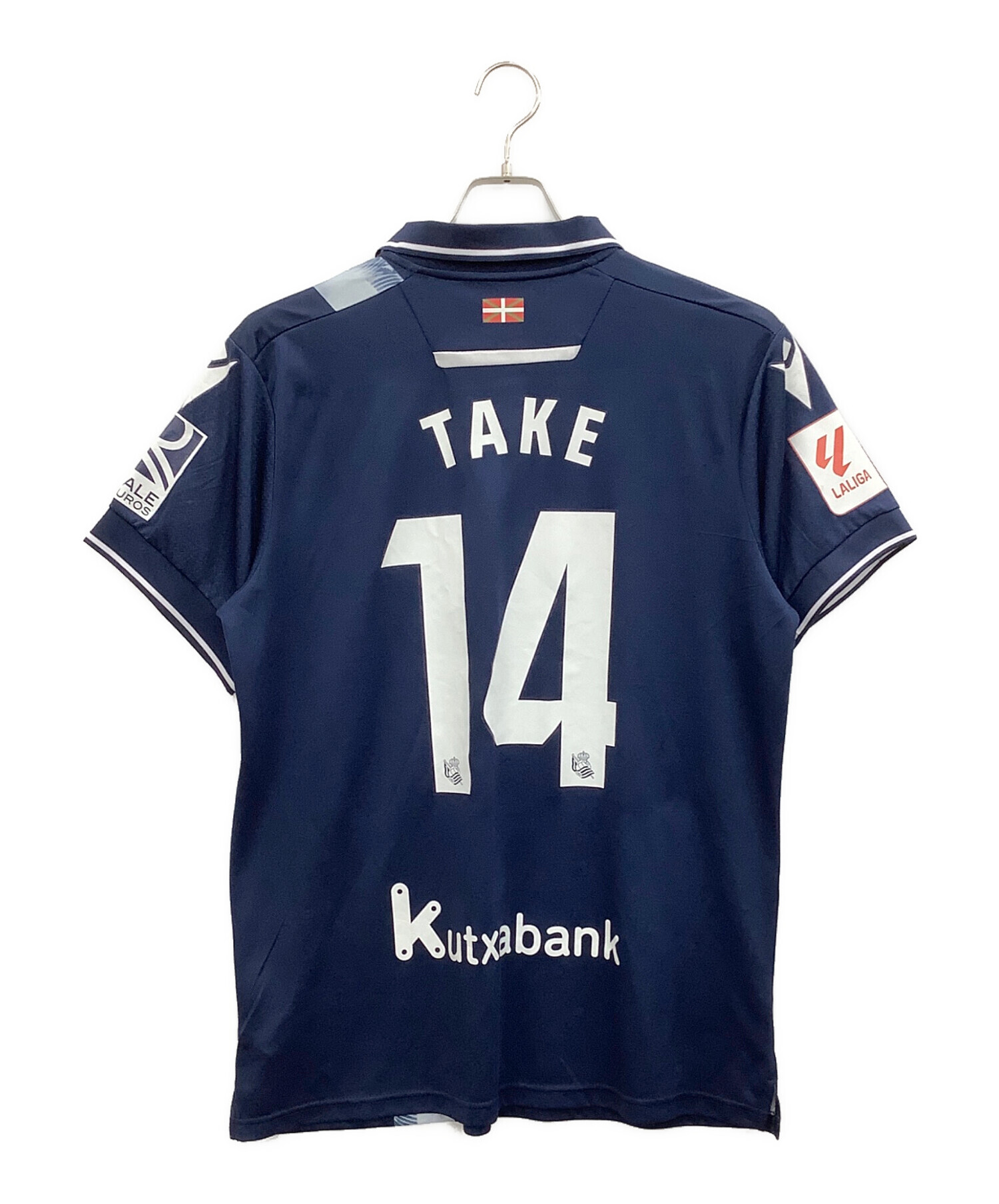 ビンテージ レアルソシエダ スペイン サッカー ゲームシャツ ユニフォーム 中古・古着通販】レアルソシエダ (レアルソシエダ) ゲームシャツ