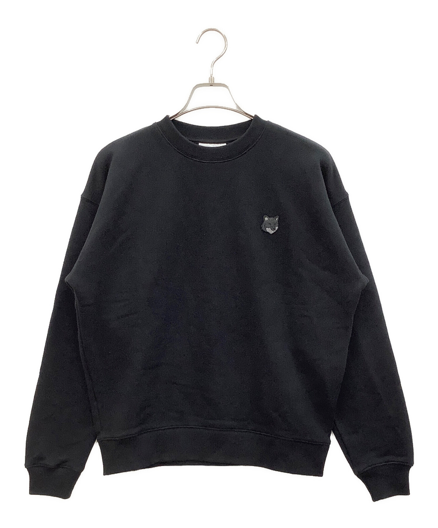 中古・古着通販】maison kitsune (メゾンキツネ) スウェット ブラック 