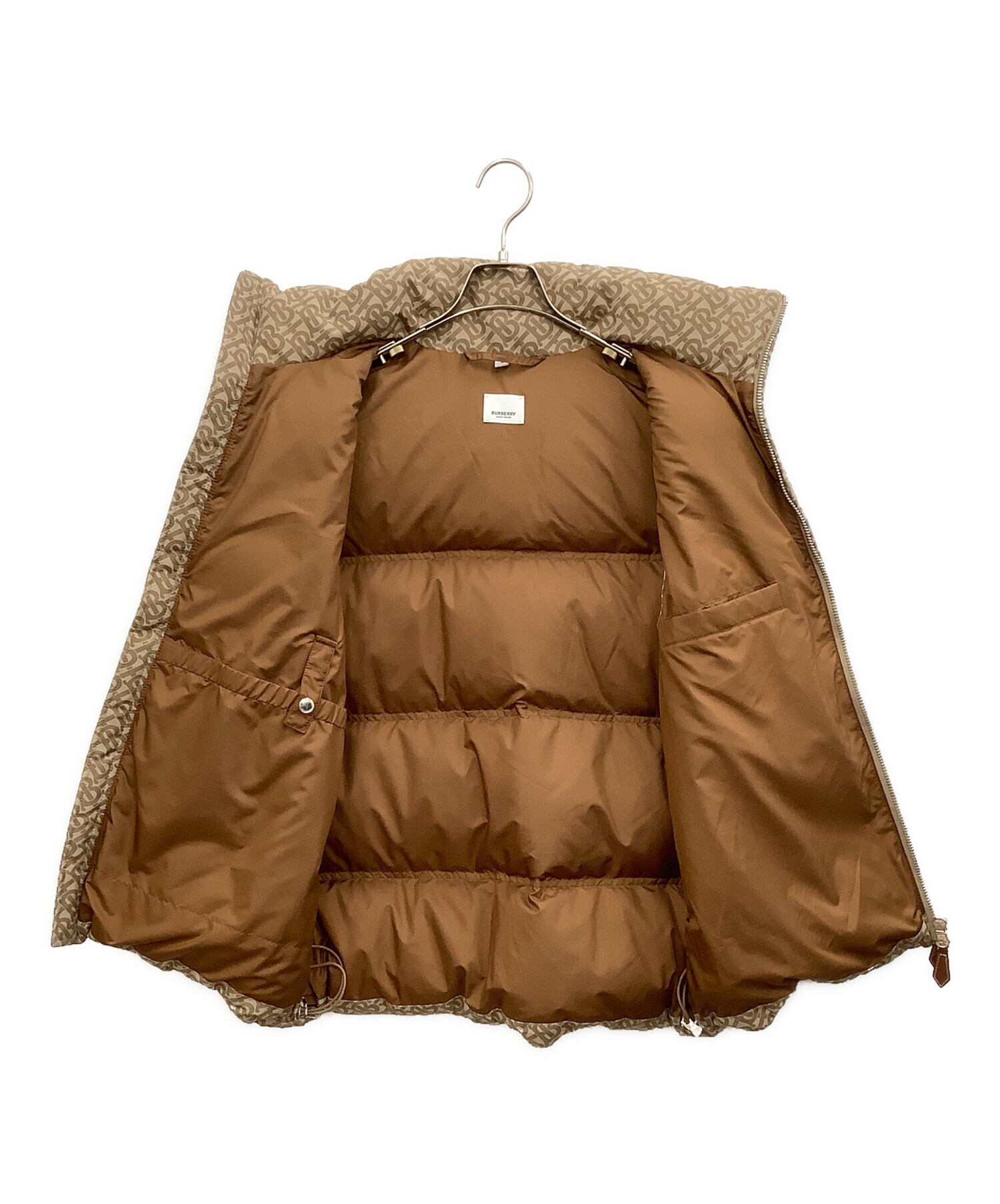 中古・古着通販】BURBERRY (バーバリー) TBモノグラムダウンベスト 