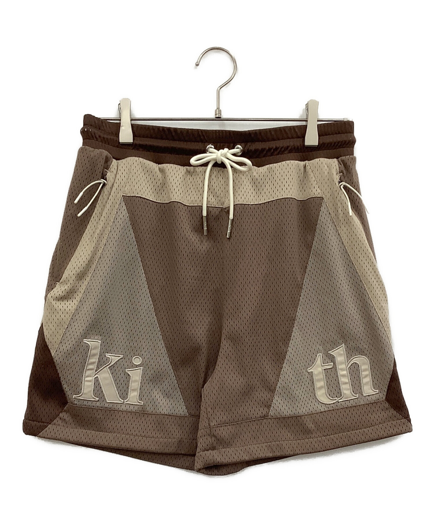 中古・古着通販】KITH (キス) ハーフパンツ ブラウン サイズ:S