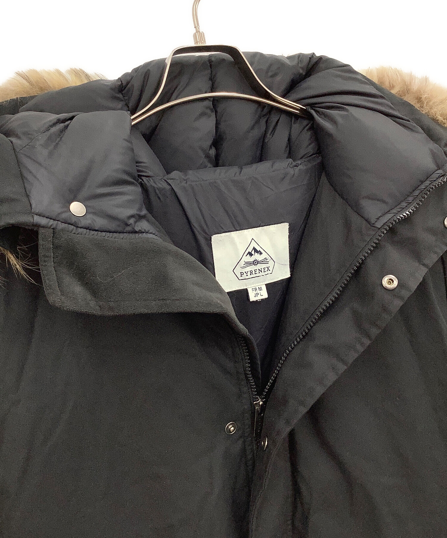 中古・古着通販】Pyrenex (ピレネックス) ダウンジャケット ブラック 