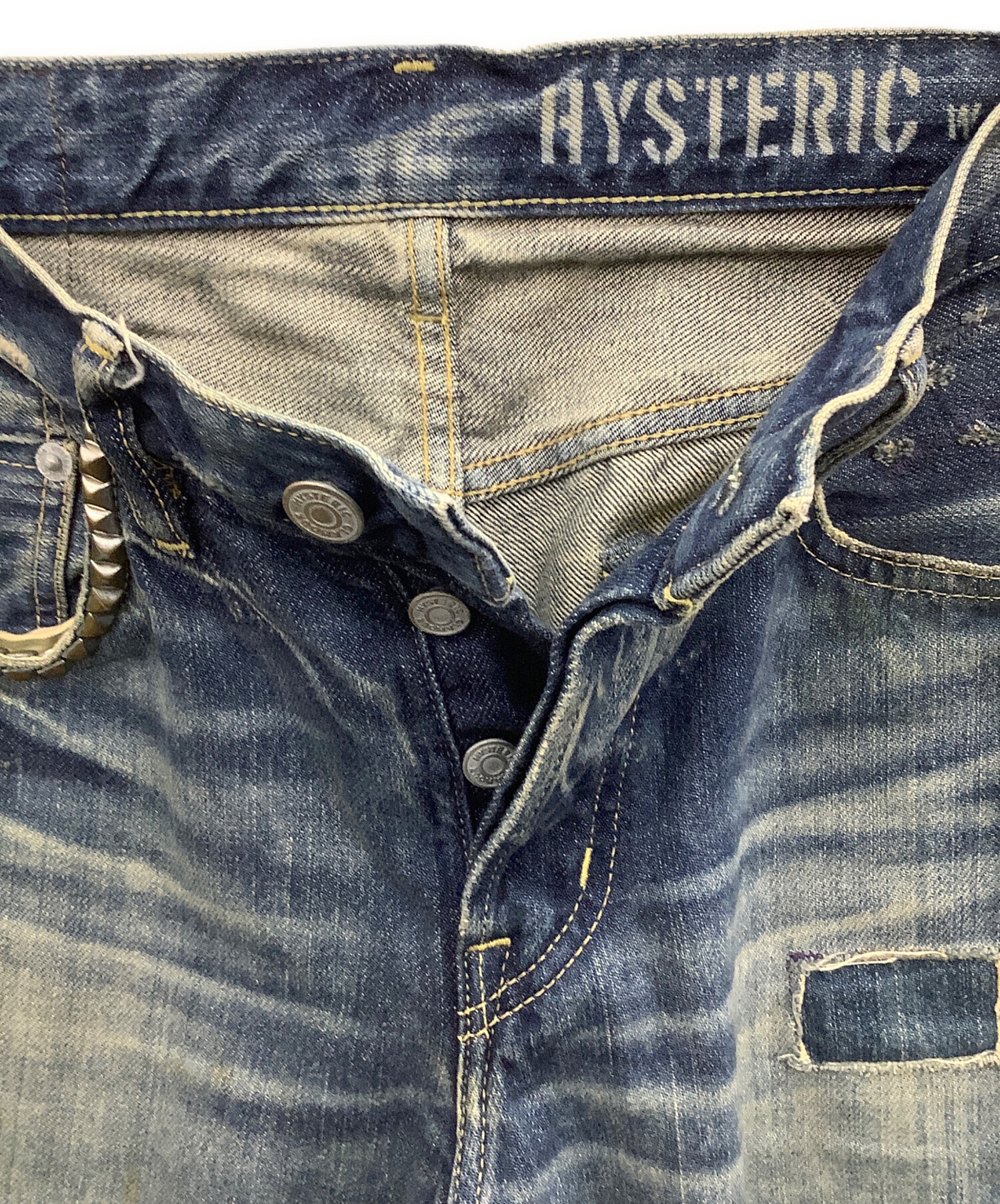 中古・古着通販】Hysteric Glamour (ヒステリックグラマー) ダメージ