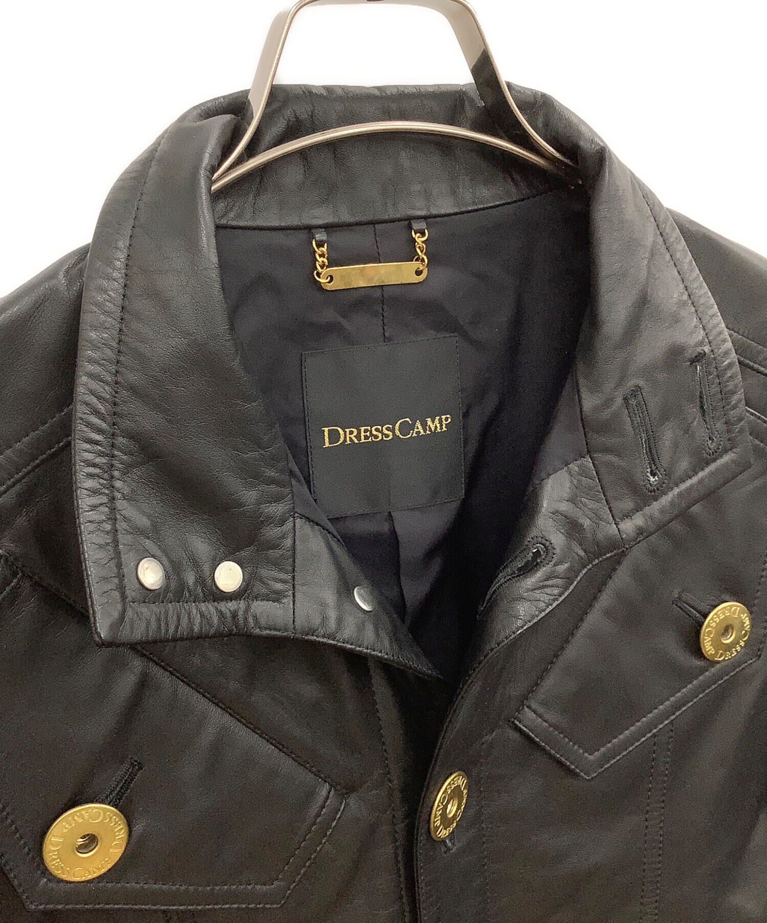 Dresscamp コラボ レザージャケット 中古・古着通販】DRESS CAMP (ドレスキャンプ) レザージャケット