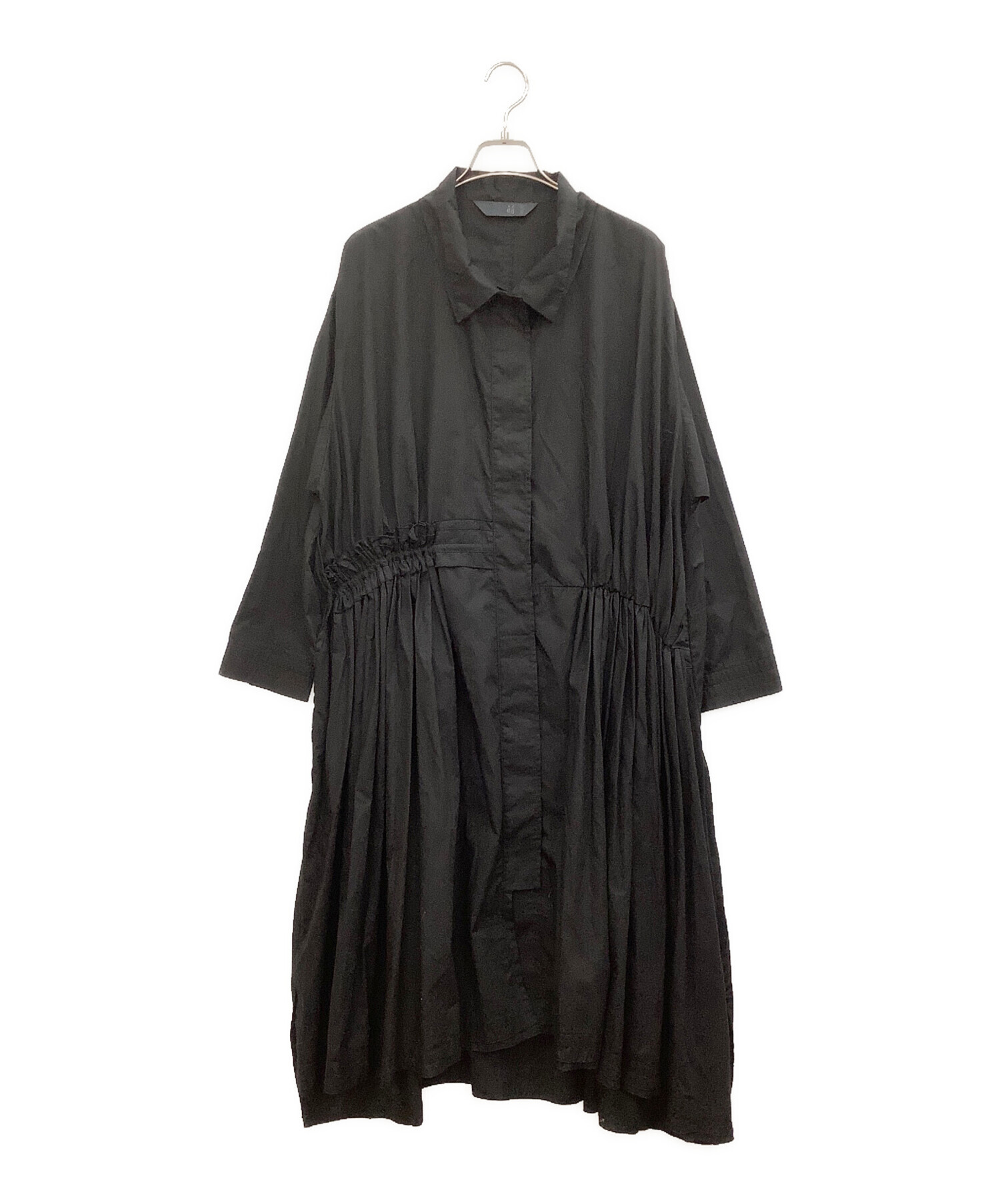 新品未使用　モユル　萌　moyuru ワンピース 中古・古着通販】萌 (MOYURU) 長袖ワンピース ブラック サイズ:M−L