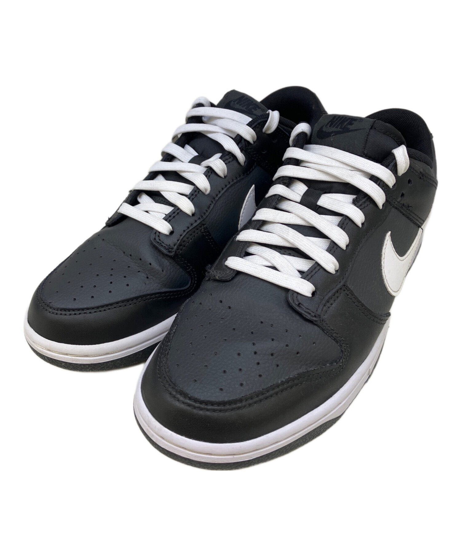 中古・古着通販】NIKE (ナイキ) DUNK LOW RETRO BLACK PANDA ホワイト