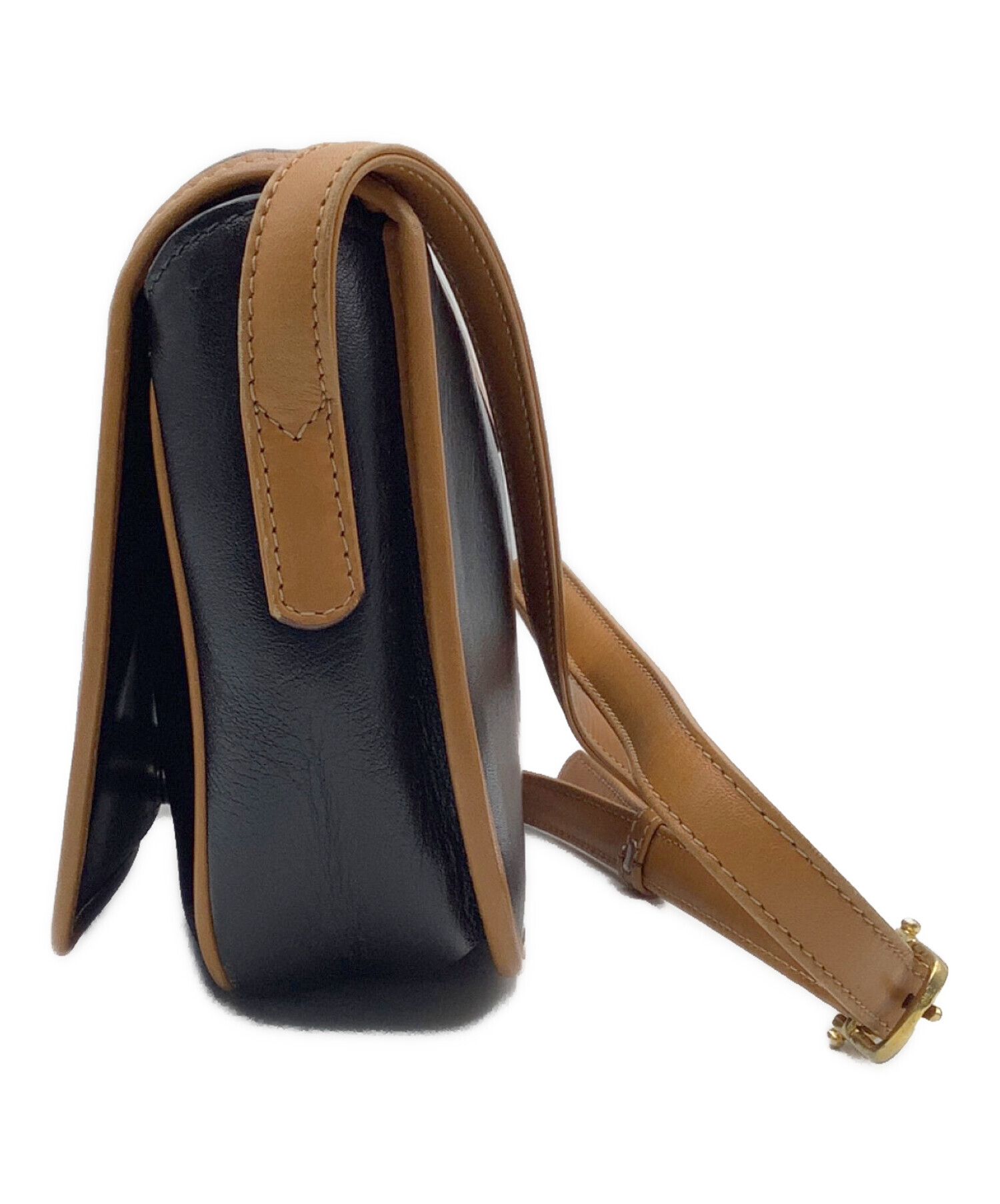 中古・古着通販】CELINE (セリーヌ) ショルダーバッグ ブラウン 