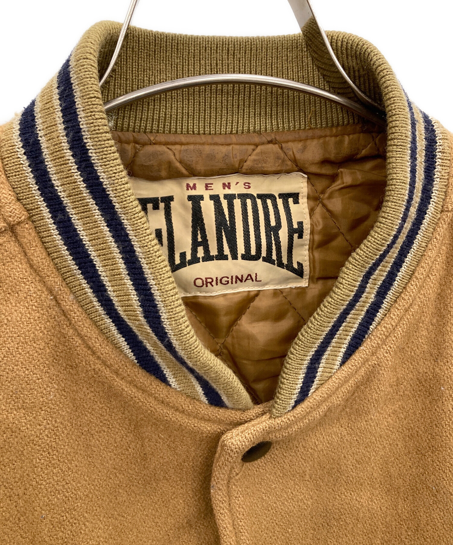 中古・古着通販】FLANDRE (フランドル) スタジャン ブラウン サイズ