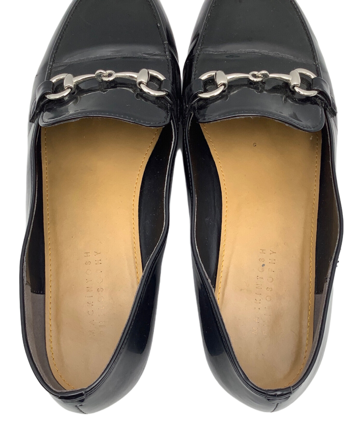 未使用級MACKINTOSH PHILOSOPHY チェーンローファー24.5 中古・古着通販】MACKINTOSH PHILOSOPHY (マッキントッシュ
