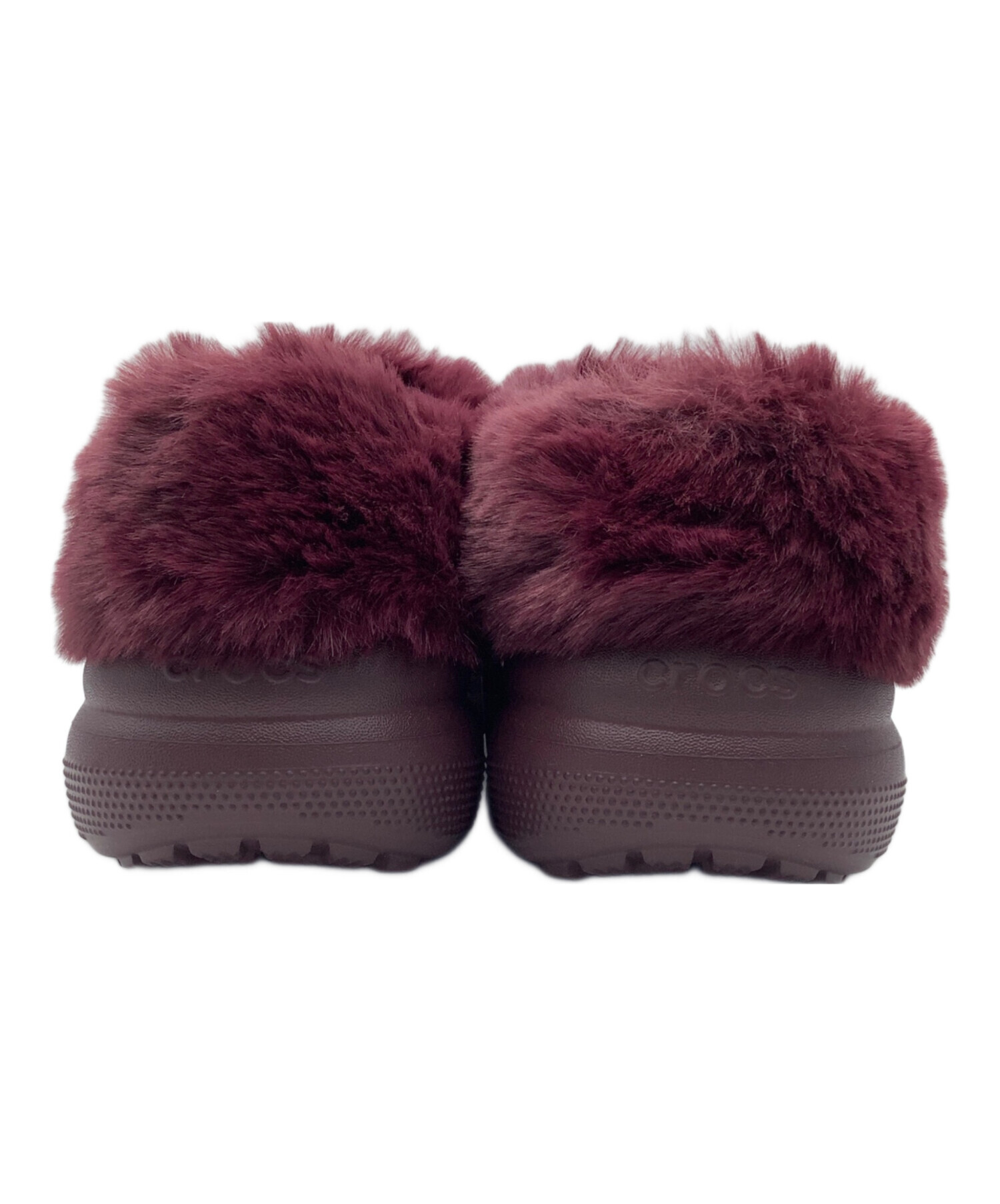 中古・古着通販】crocs (クロックス) ボアサンダル パープル サイズ:m5