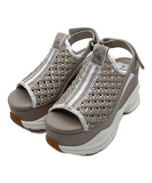 LANVAN プラットフォームサンダル　新品未使用 中古・古着通販】LANVIN en Bleu (ランバンオンブルー