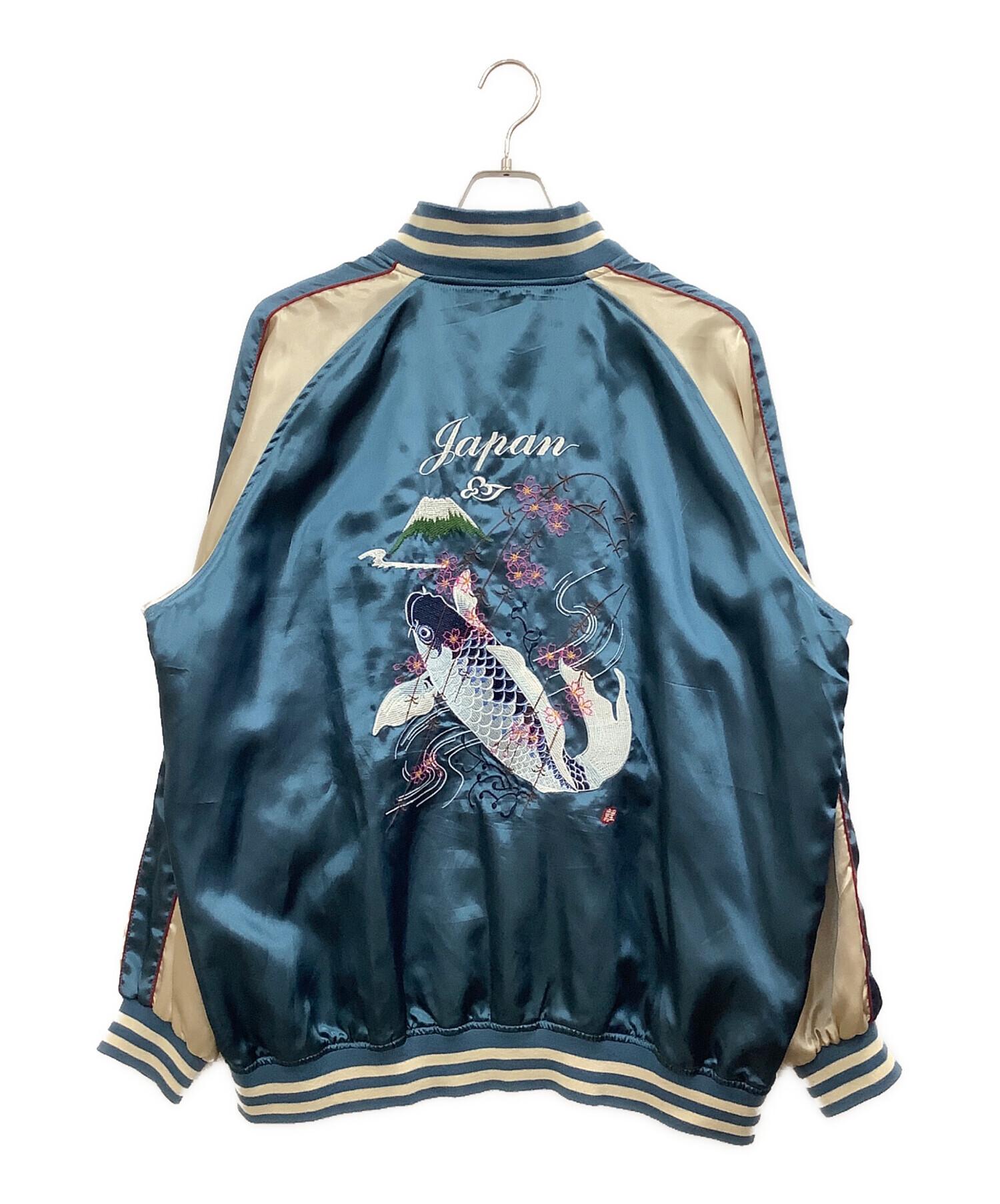 中古・古着通販】一心如鏡 (イッシンニョキョウ) スカジャン スカイ