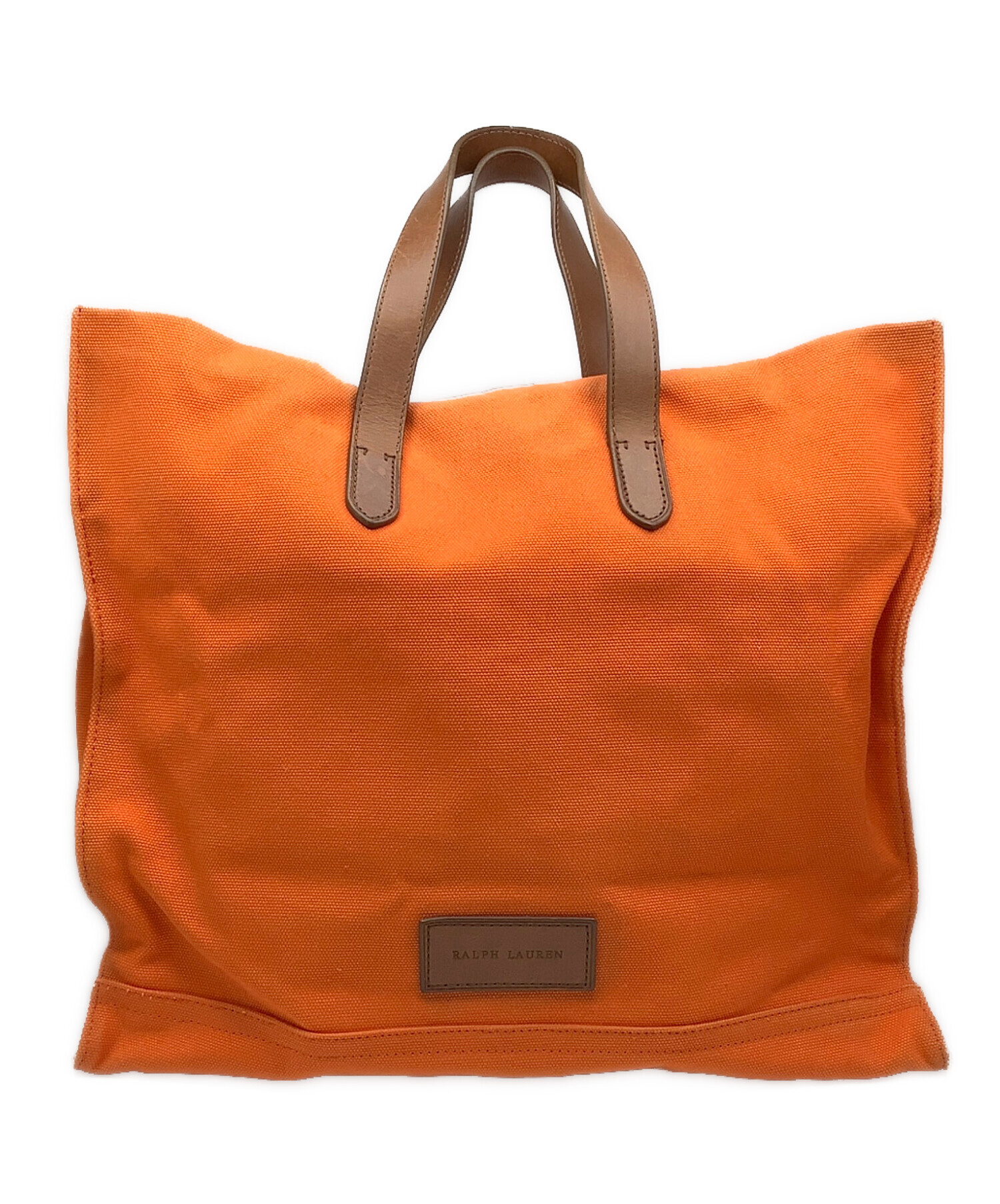 希少 古着 80's 90's ラルフローレン キャンバス レザー トートバッグ 希少 古着 80´s 90´s ラルフローレン キャンバス レザー トートバッグ