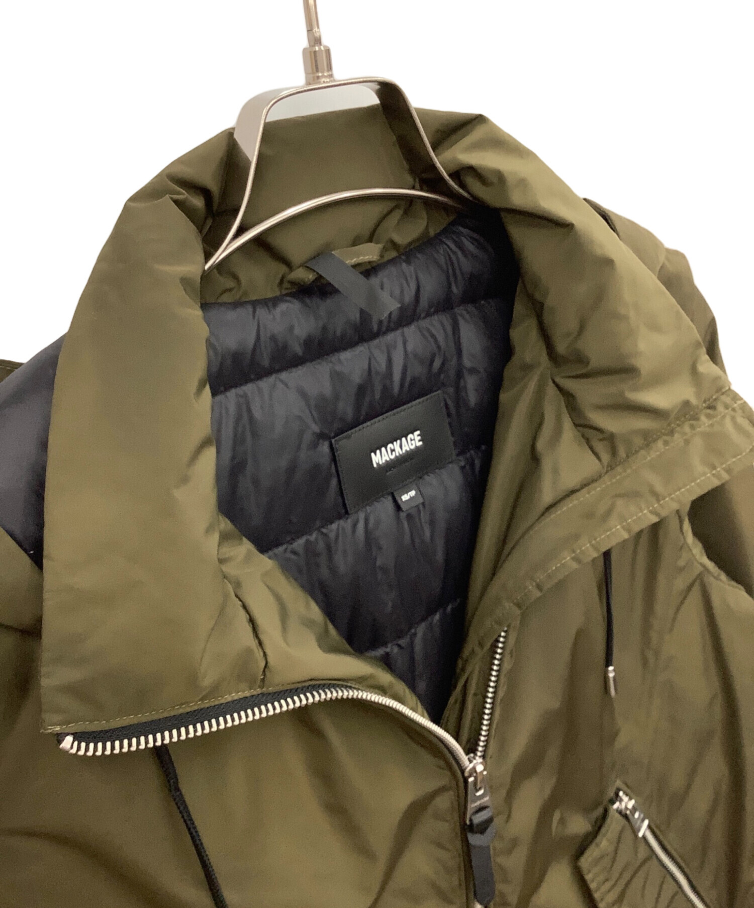 中古・古着通販】mackage (マッカージュ) ダウンジャケット カーキ