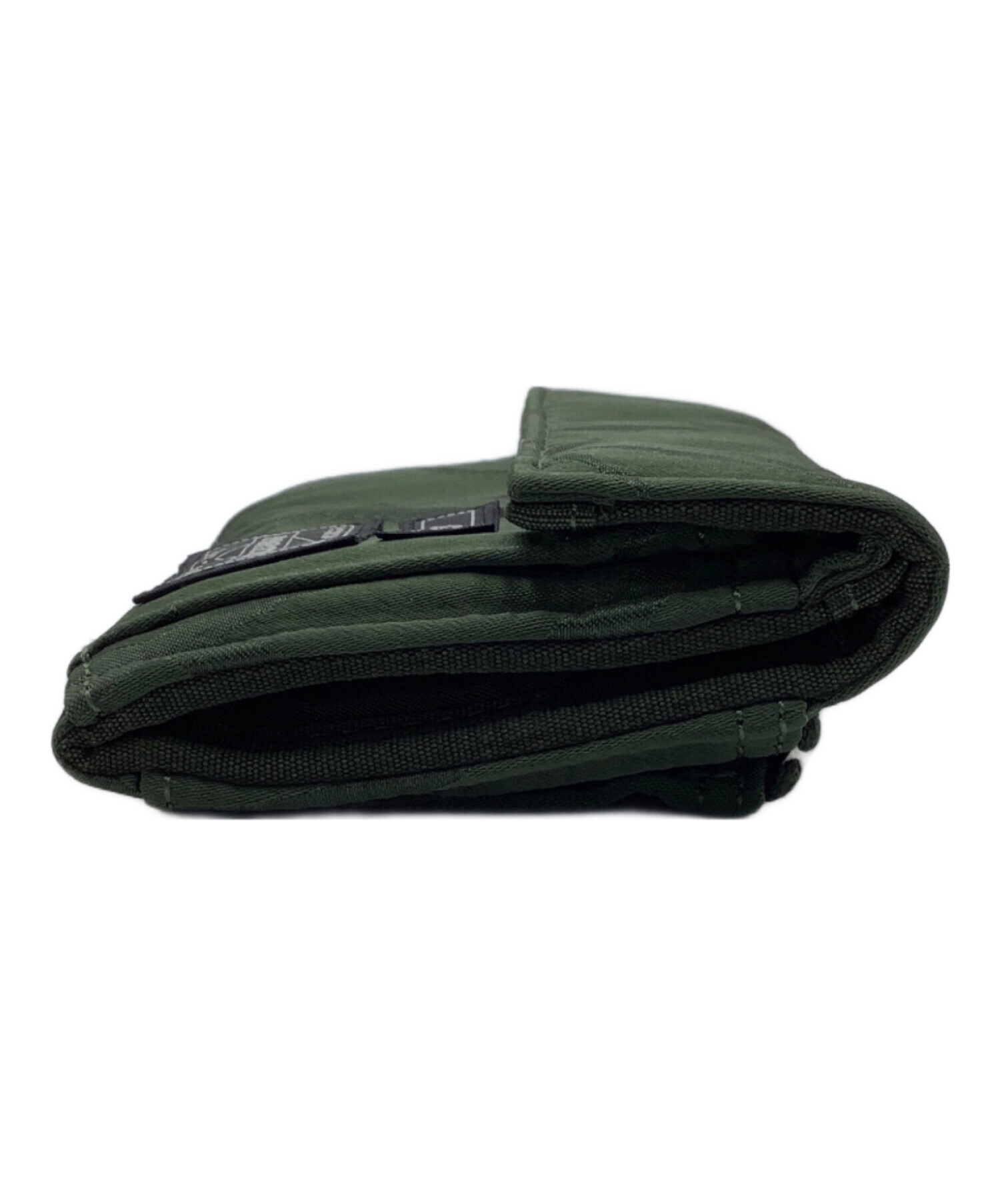 美品 PORTER × PALACE WALLET 三つ折り財布 オリーブ 中古・古着通販】PORTER (ポーター) PALACE (パレス) 3つ折り財布