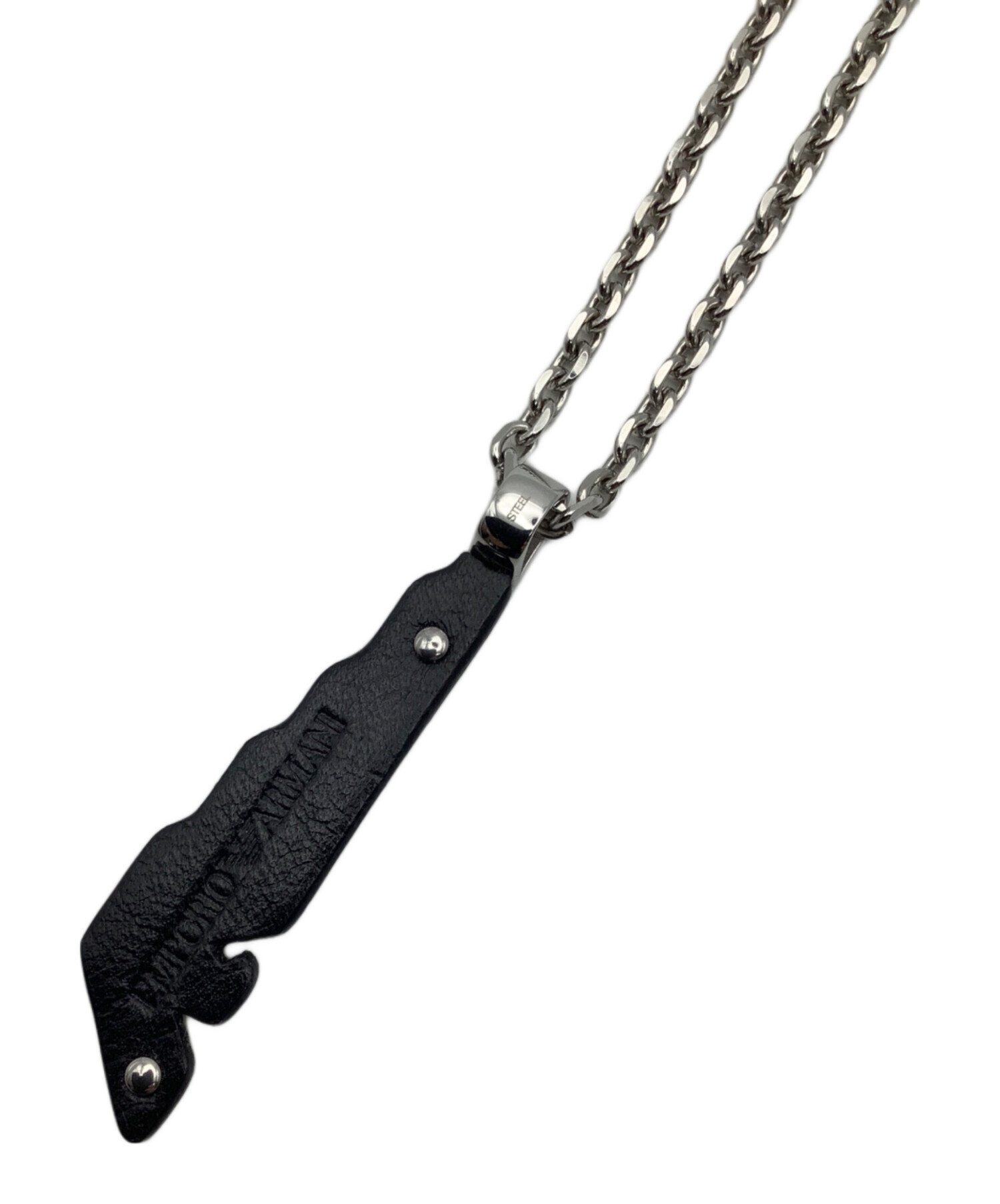 EMPORIO ARMANI ブラック ネックレス EMPORIO ARMANI ブラック 