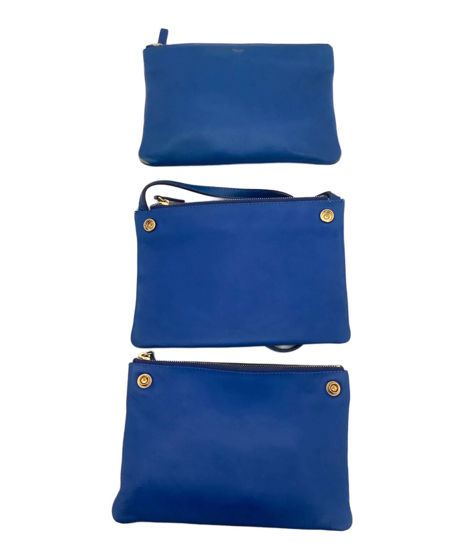 中古・古着通販】CELINE (セリーヌ) トリオラージショルダー 中古・古着通販】CELINE (セリーヌ) トリオラージショルダー