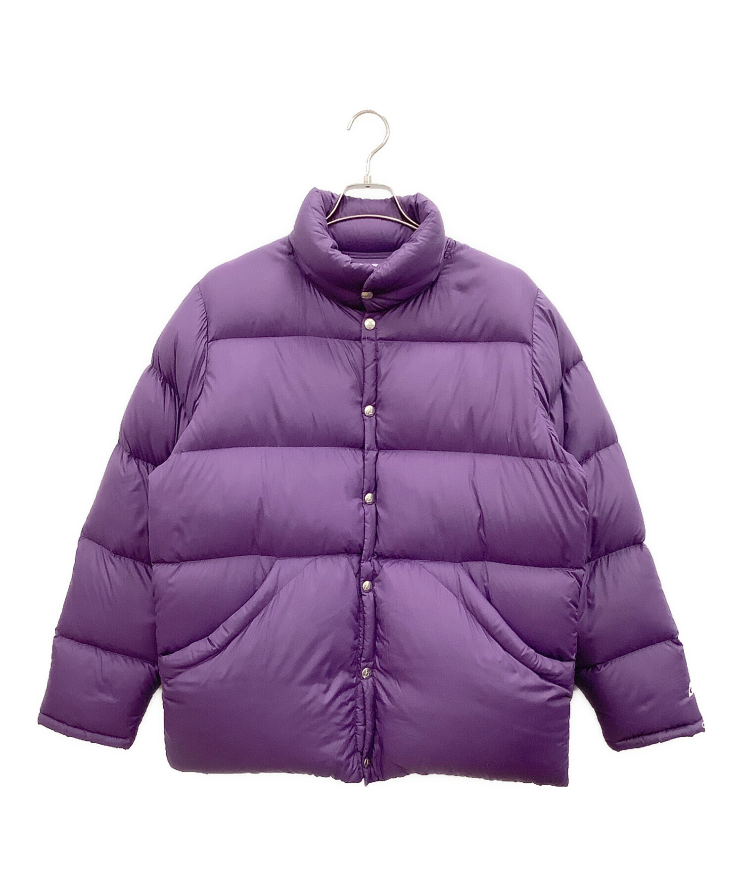 GERRY フード付きパープルダウンジャケット　アーバンリサーチコラボ商品 中古・古着通販】GERRY (ジェリー) BIG DOWN JAKET パープル サイズ:L