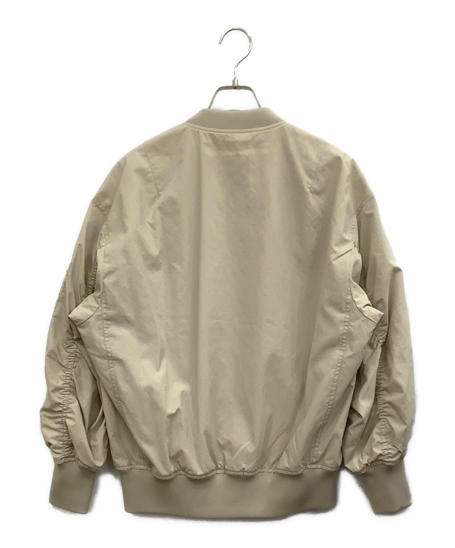 中古・古着通販】PLST (プラステ) MA-1ジャケット ベージュ サイズ:S