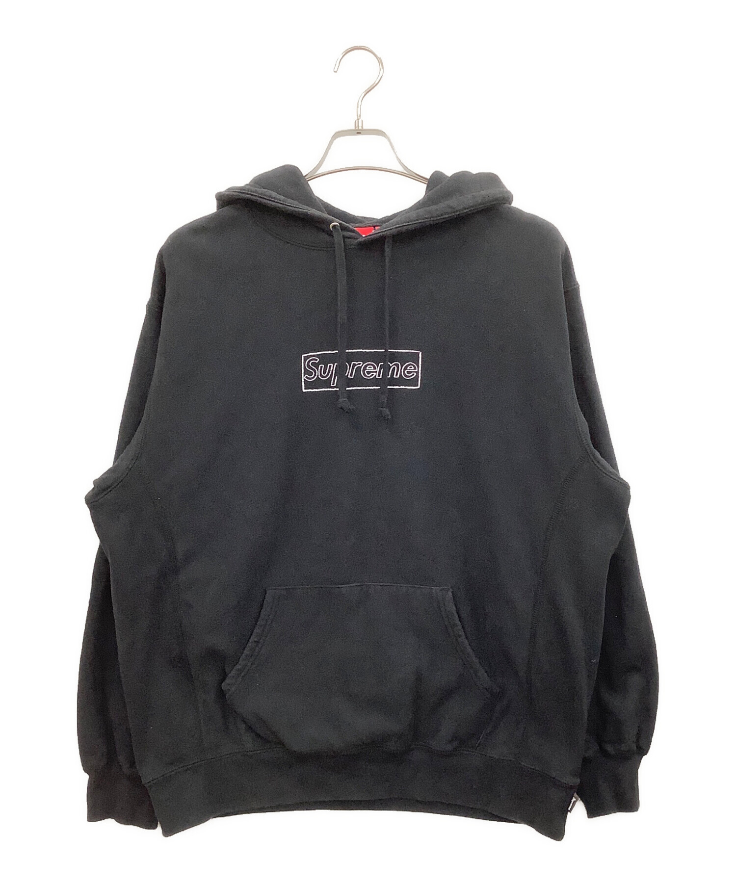 中古・古着通販】SUPREME (シュプリーム) KAWS Chalk Logo Hooded 