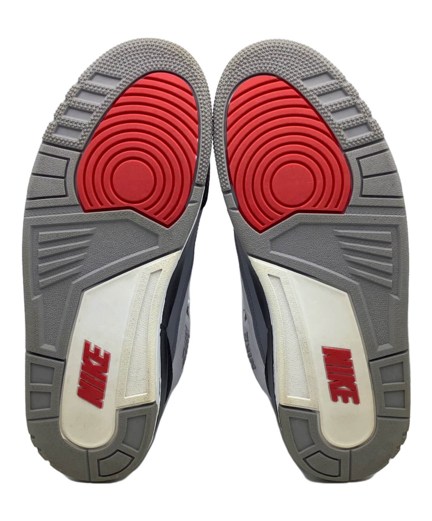 中古・古着通販】NIKE (ナイキ) ハイカットスニーカー グレー