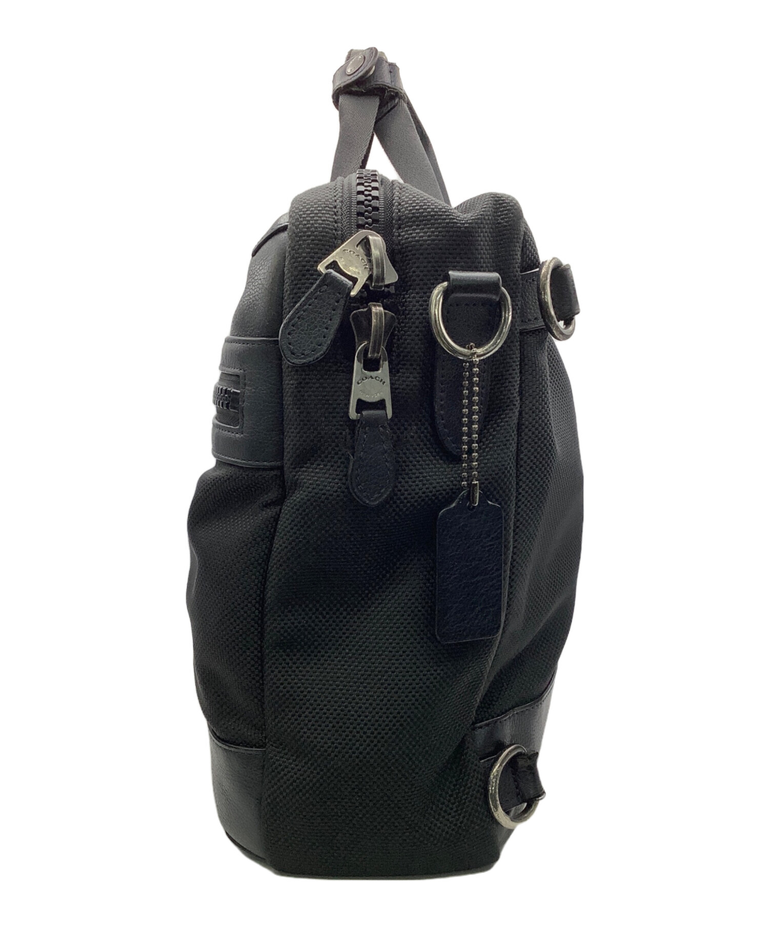 中古・古着通販】COACH (コーチ) 3WAYバッグ ブラック サイズ